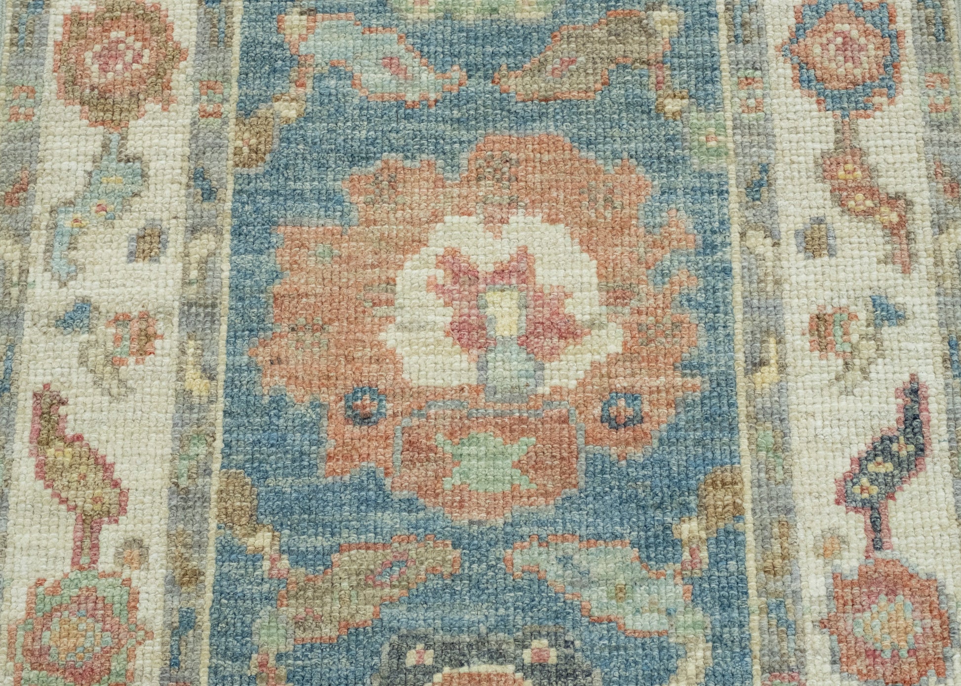 Turkish Oushak Runner Rug 2'3" x 5'10" #17551