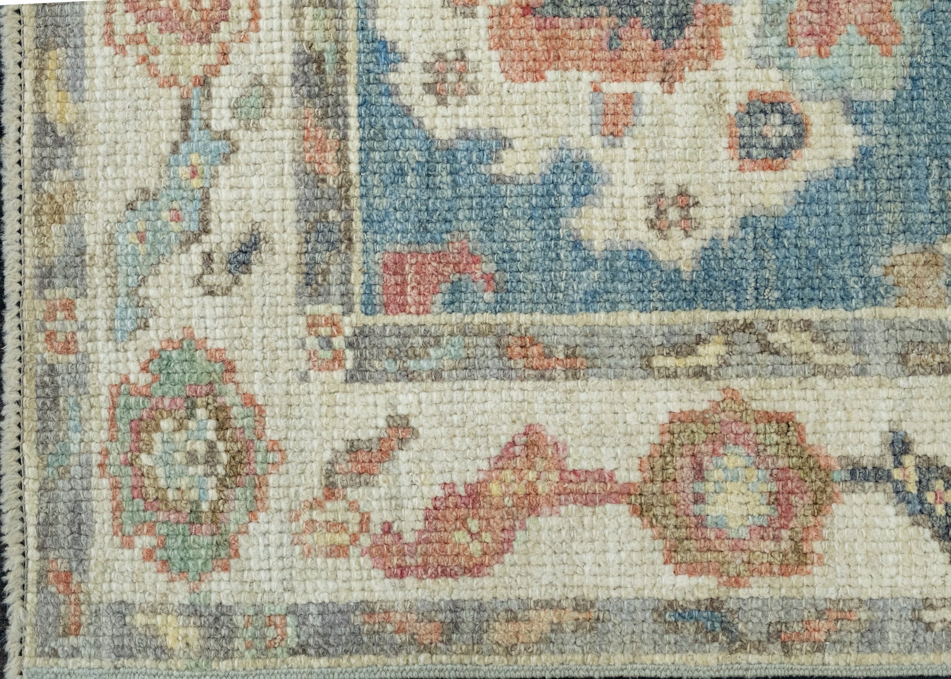Turkish Oushak Runner Rug 2'3" x 5'10" #17551