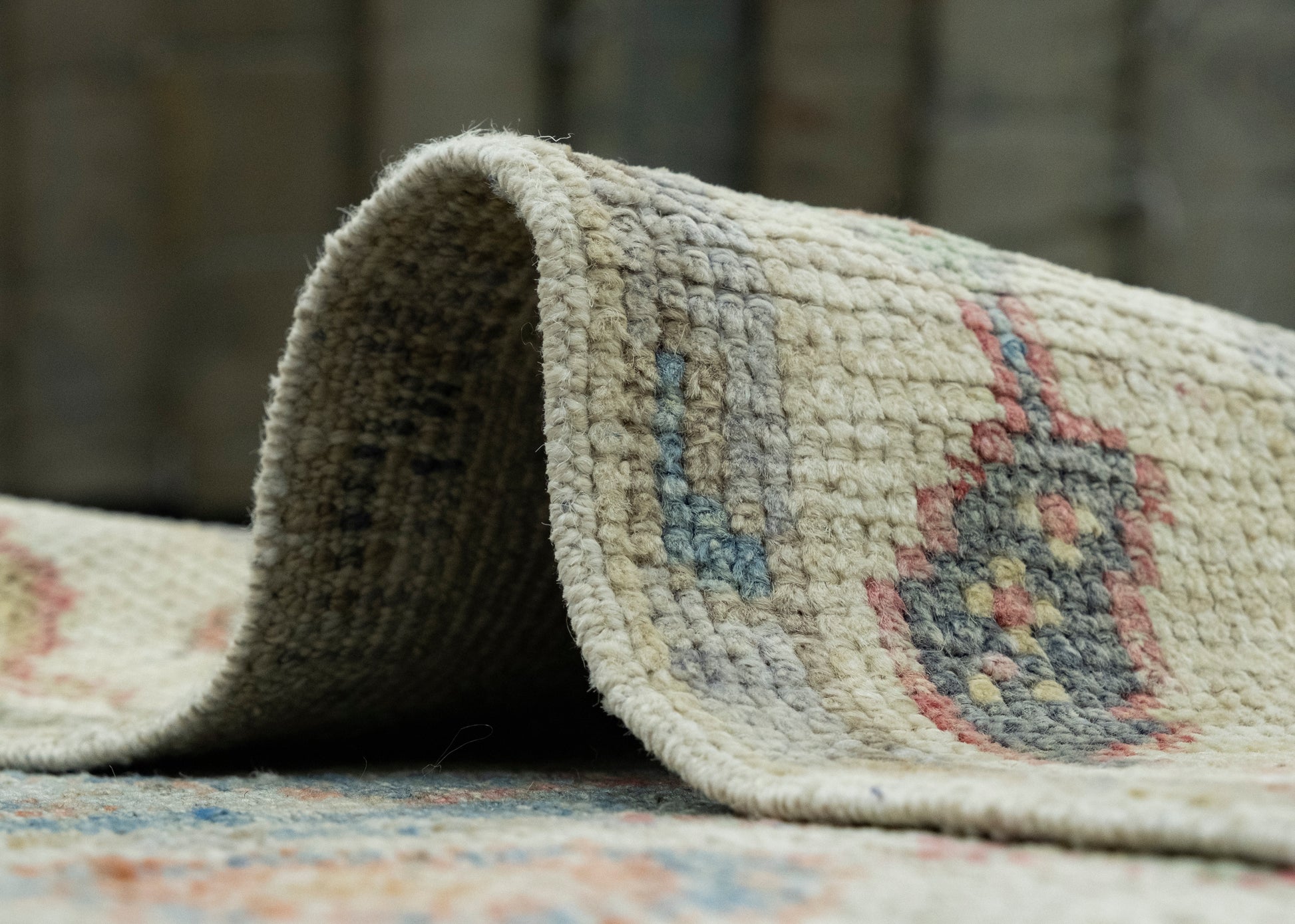 Turkish Oushak Runner Rug 2'3" x 5'8" #17239