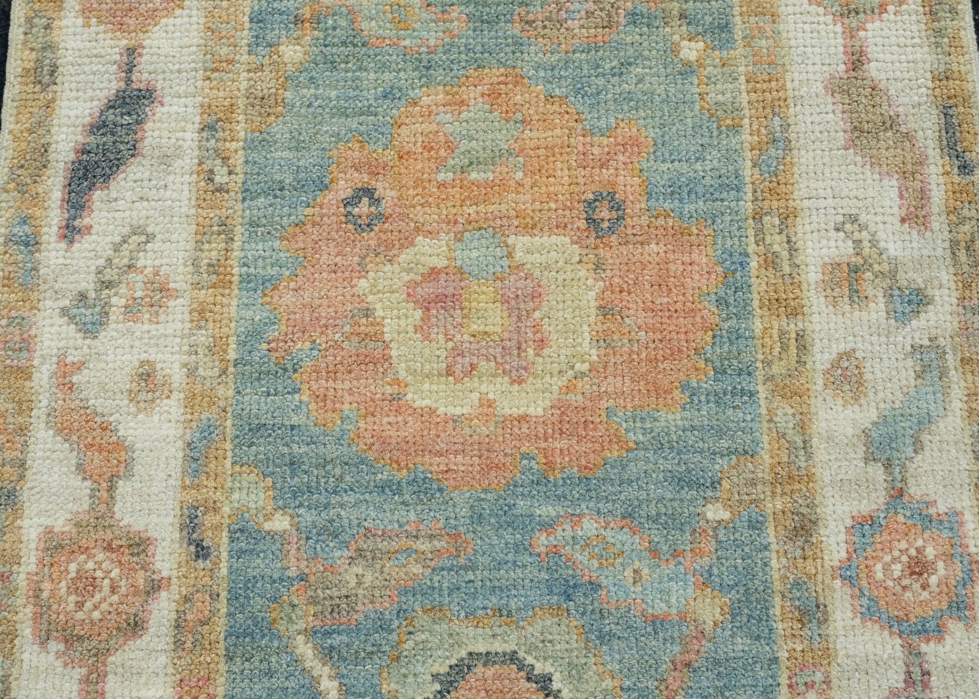 Turkish Oushak Runner Rug 2'3" x 6'2" #17505