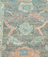 Turkish Oushak Runner Rug 2'4" x 7'10" #17549