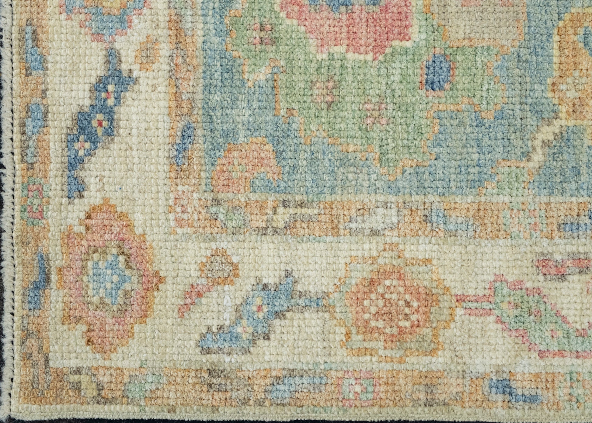 Turkish Oushak Runner Rug 2'3" x 5'8" #17258