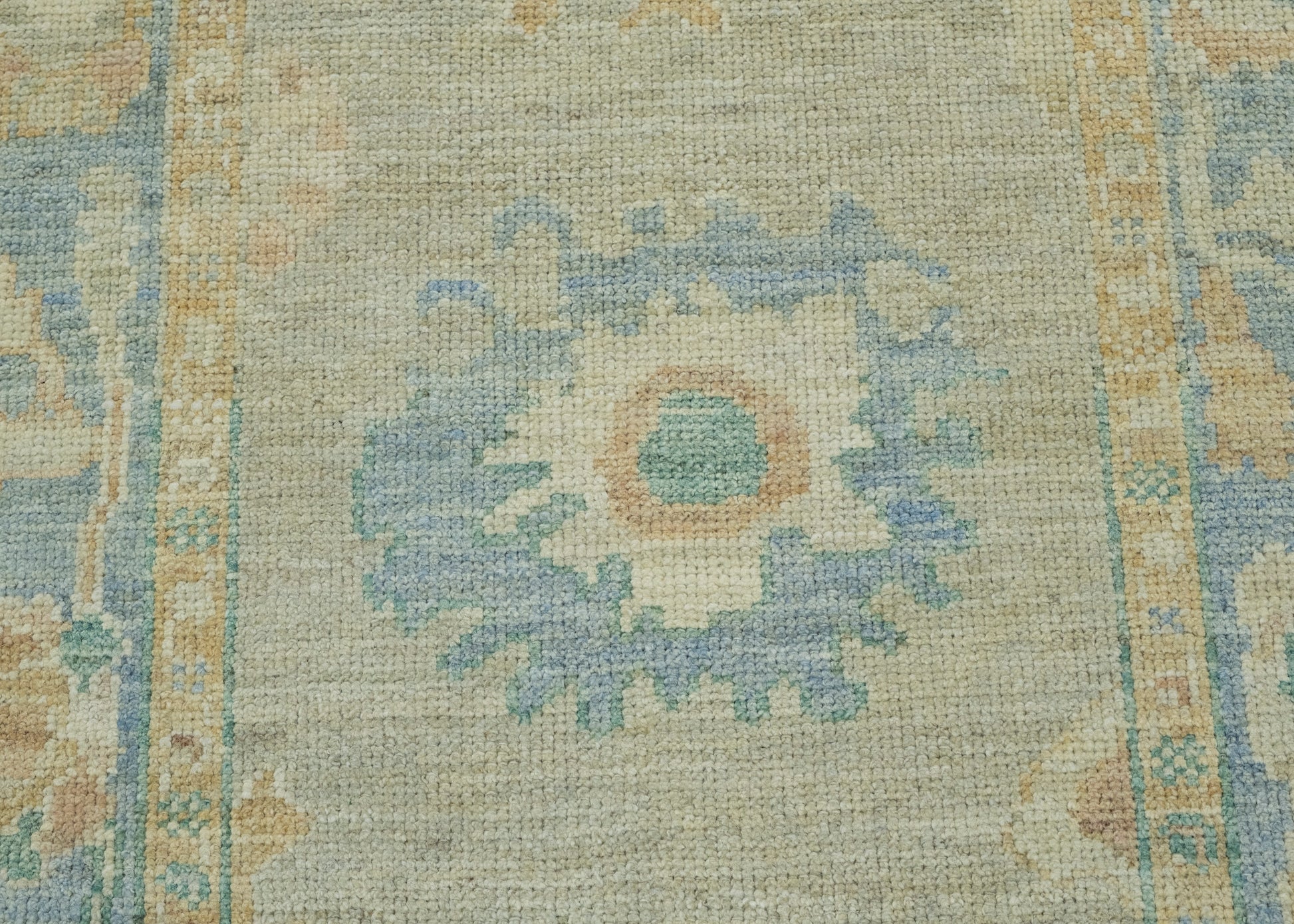 Turkish Oushak Runner Rug 3' x 6'2" #17363