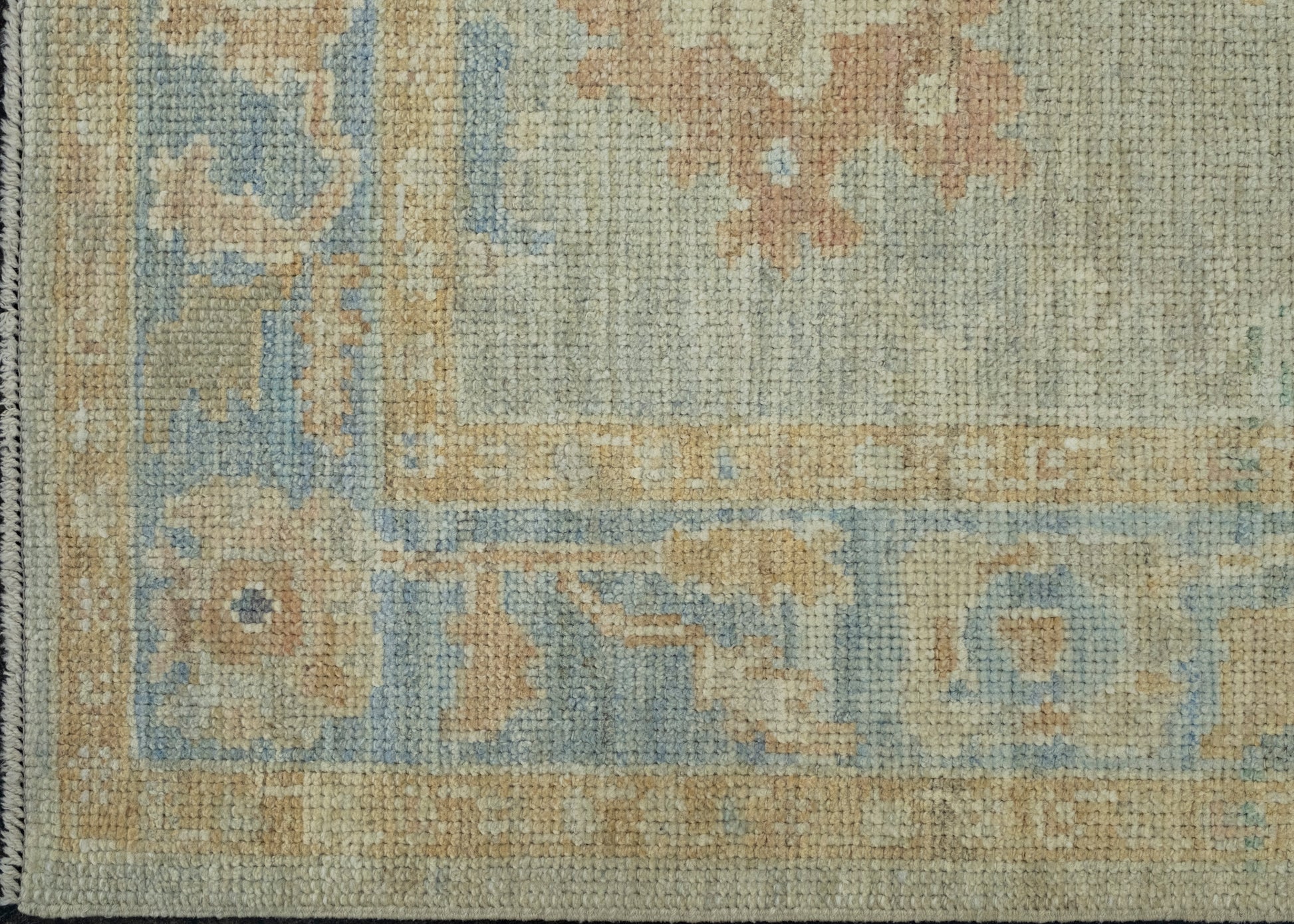 Turkish Oushak Runner Rug 3' x 6'2" #17363