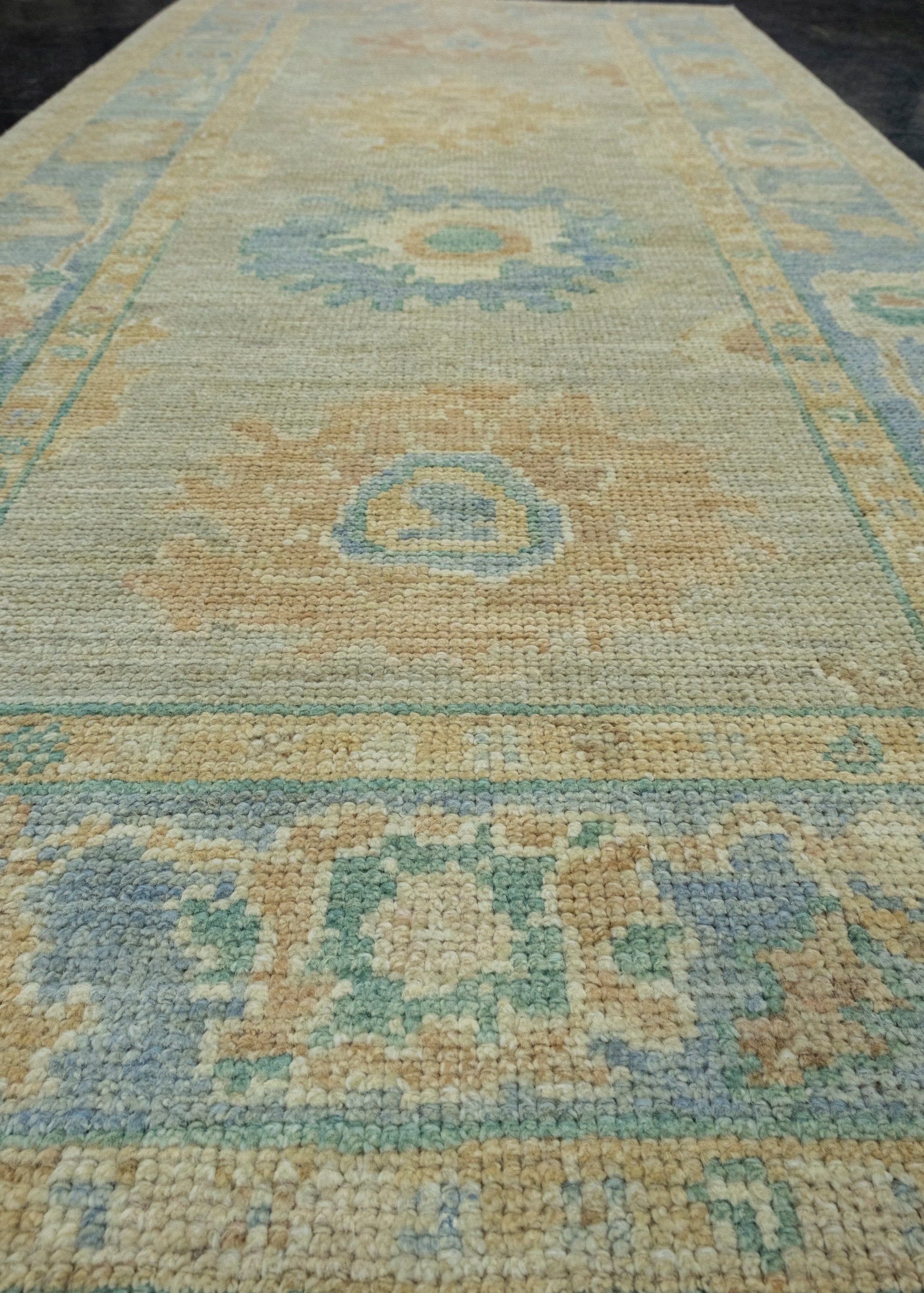 Turkish Oushak Runner Rug 3' x 6'2" #17363