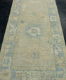 Turkish Oushak Runner Rug 3' x 6'9" #17303