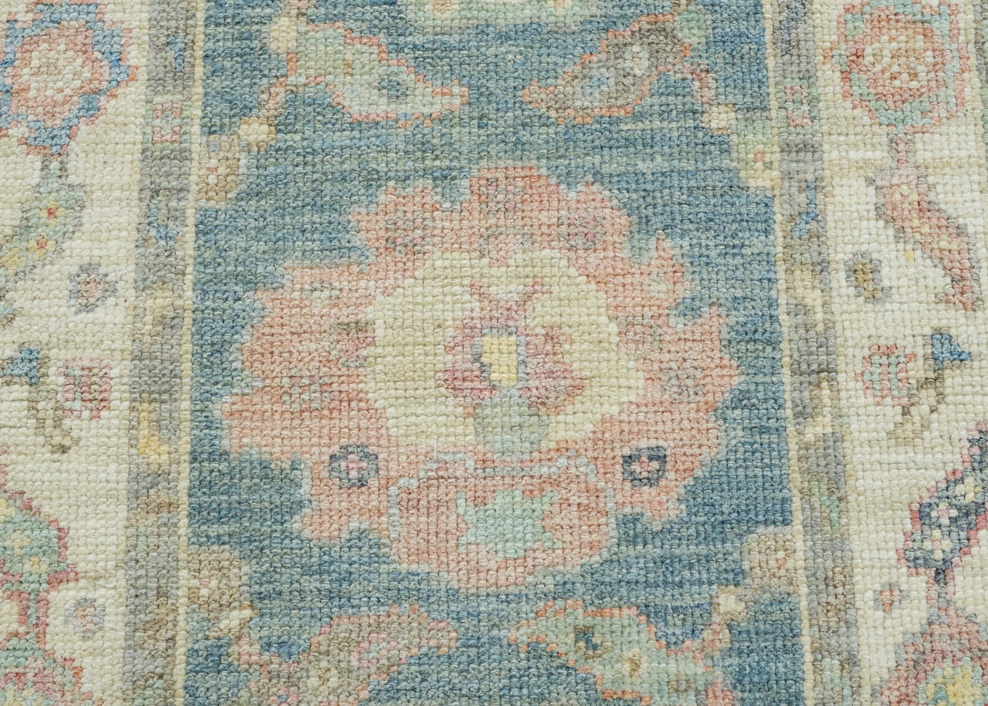 Turkish Oushak Runner Rug 2'3" x 5'10" #17262