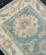 Turkish Oushak Runner Rug 2'3" x 5'10" #17262
