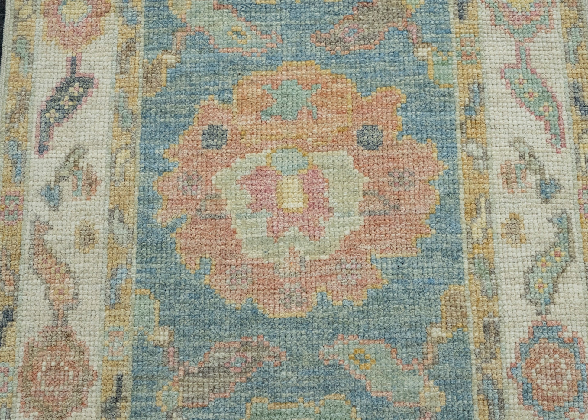 Turkish Oushak Runner Rug 2'1" x 5'11" #17277