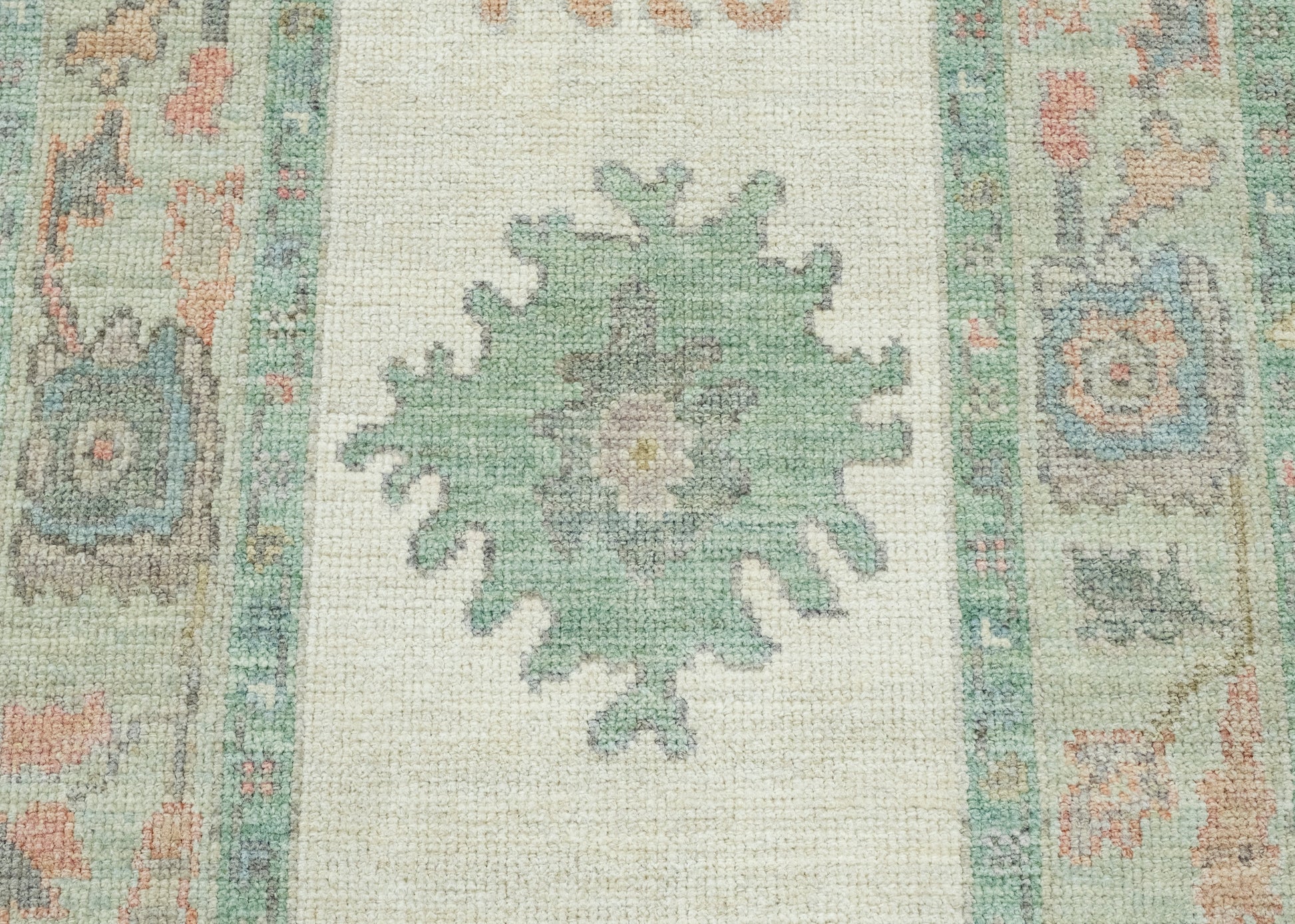 Turkish Oushak Runner Rug 2'9" x 6'8" #17545