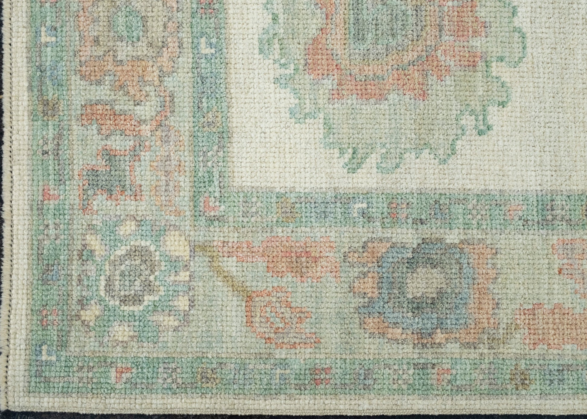 Turkish Oushak Runner Rug 2'9" x 6'8" #17545