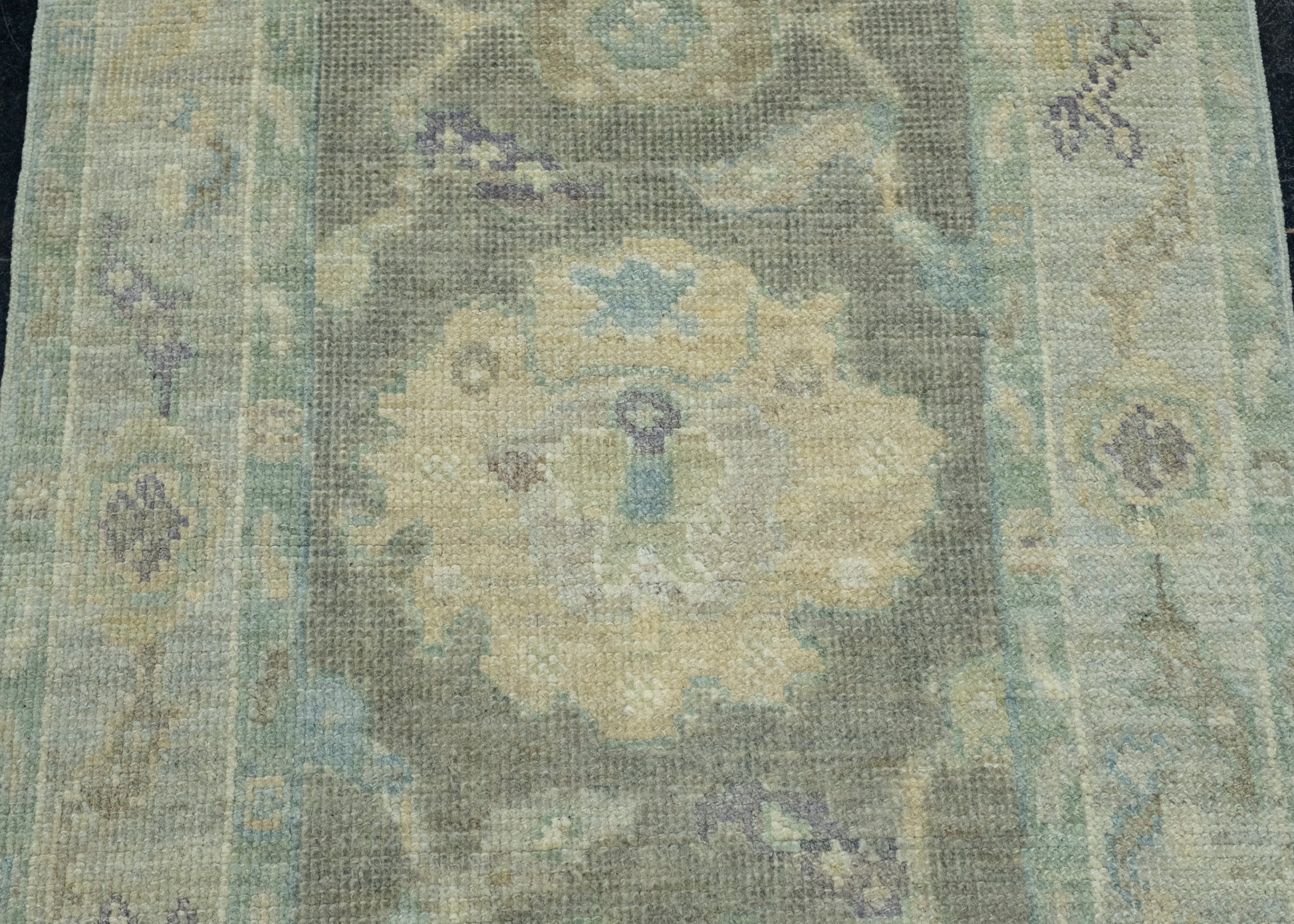 Turkish Oushak Runner Rug 2'6" x 6'7" #17546