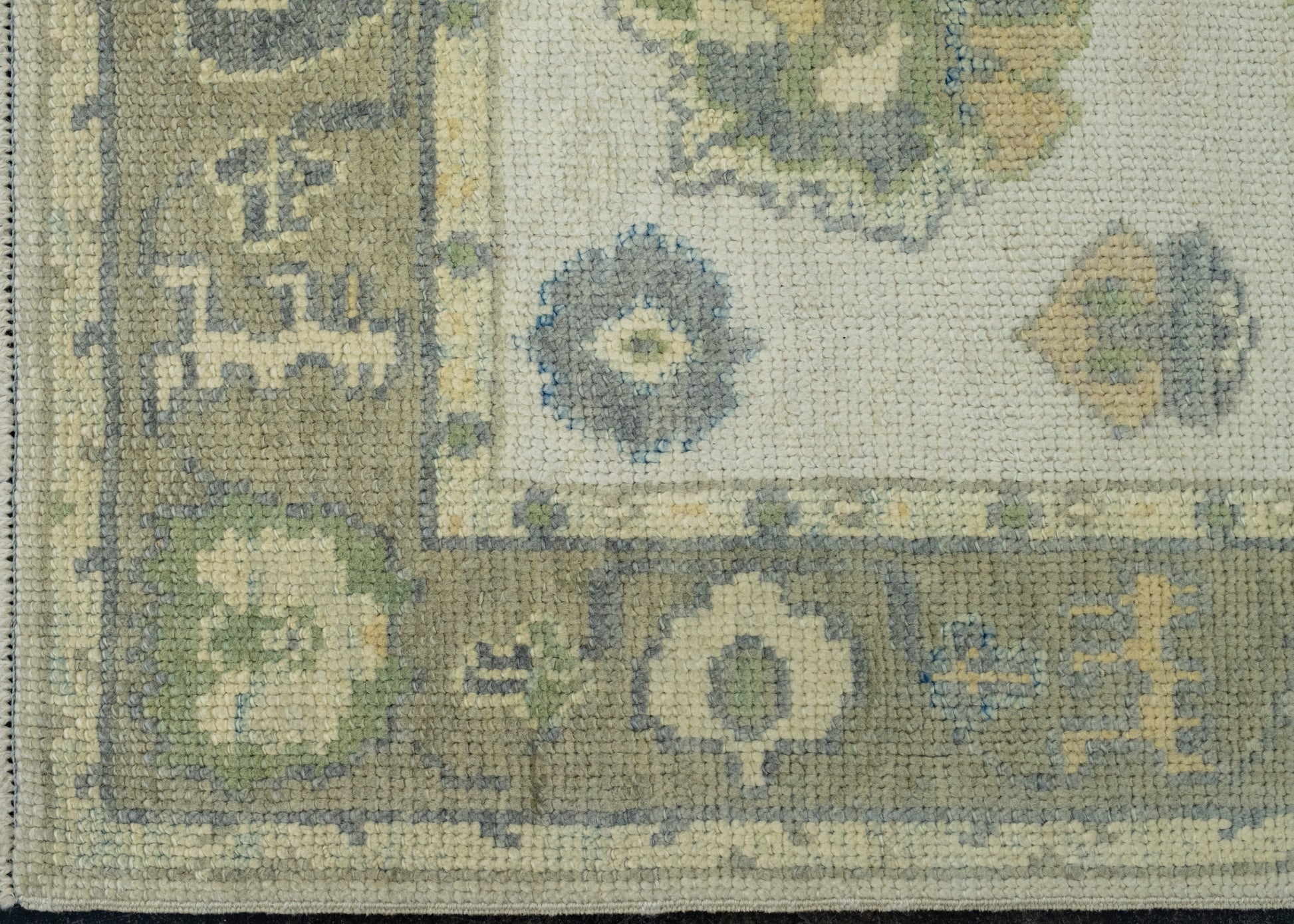 Turkish Oushak Runner Rug 2'9" x 8'4" #17550