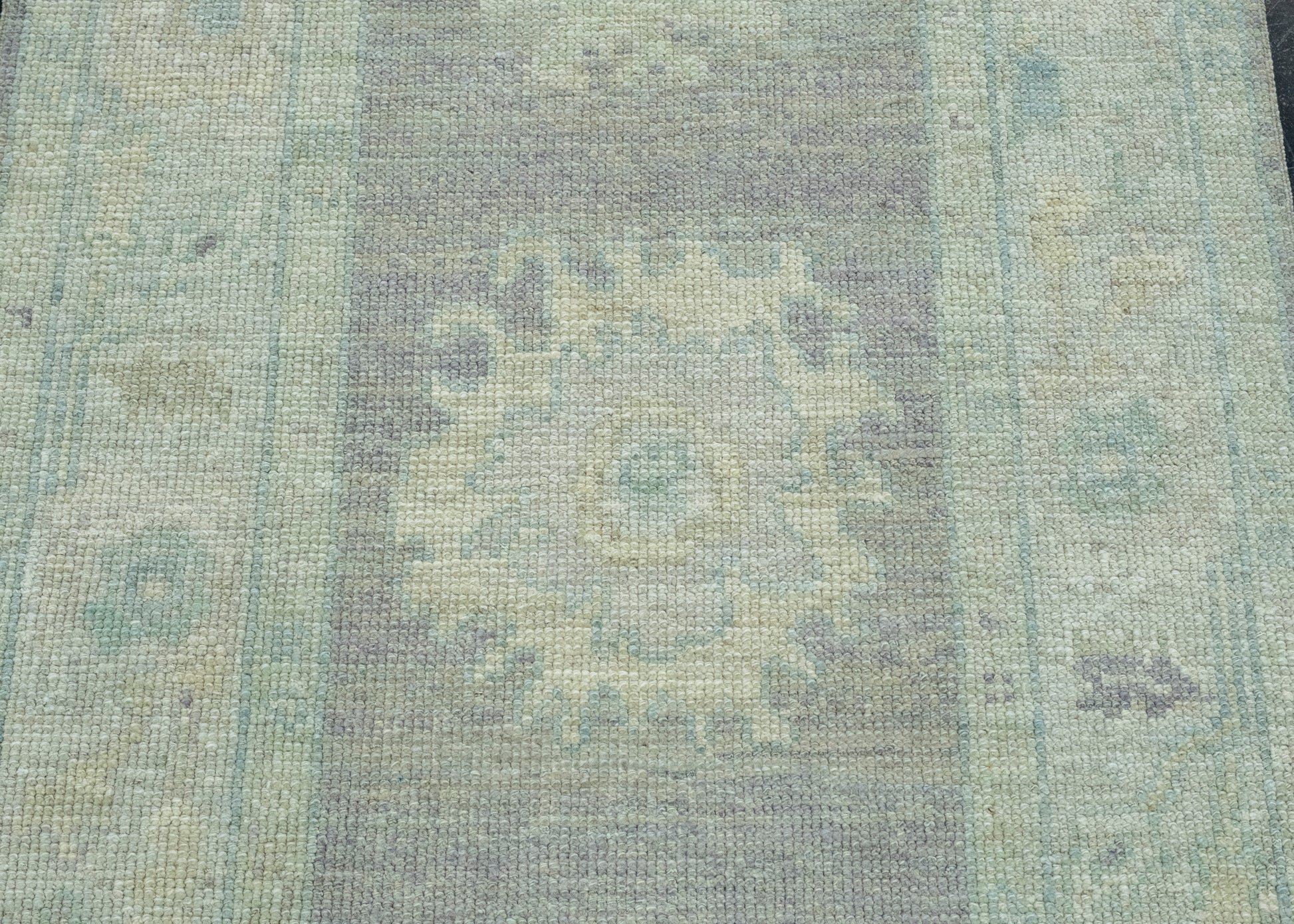 Turkish Oushak Runner Rug 2'10" x 8'7" #17452