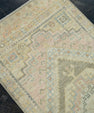 Turkish Oushak Runner Rug 2'11" x 10' #17237