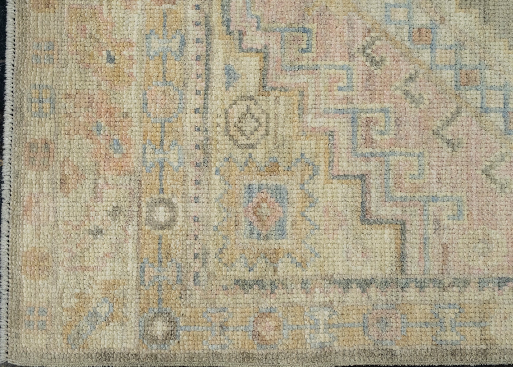 Turkish Oushak Runner Rug 2'11" x 10' #17237