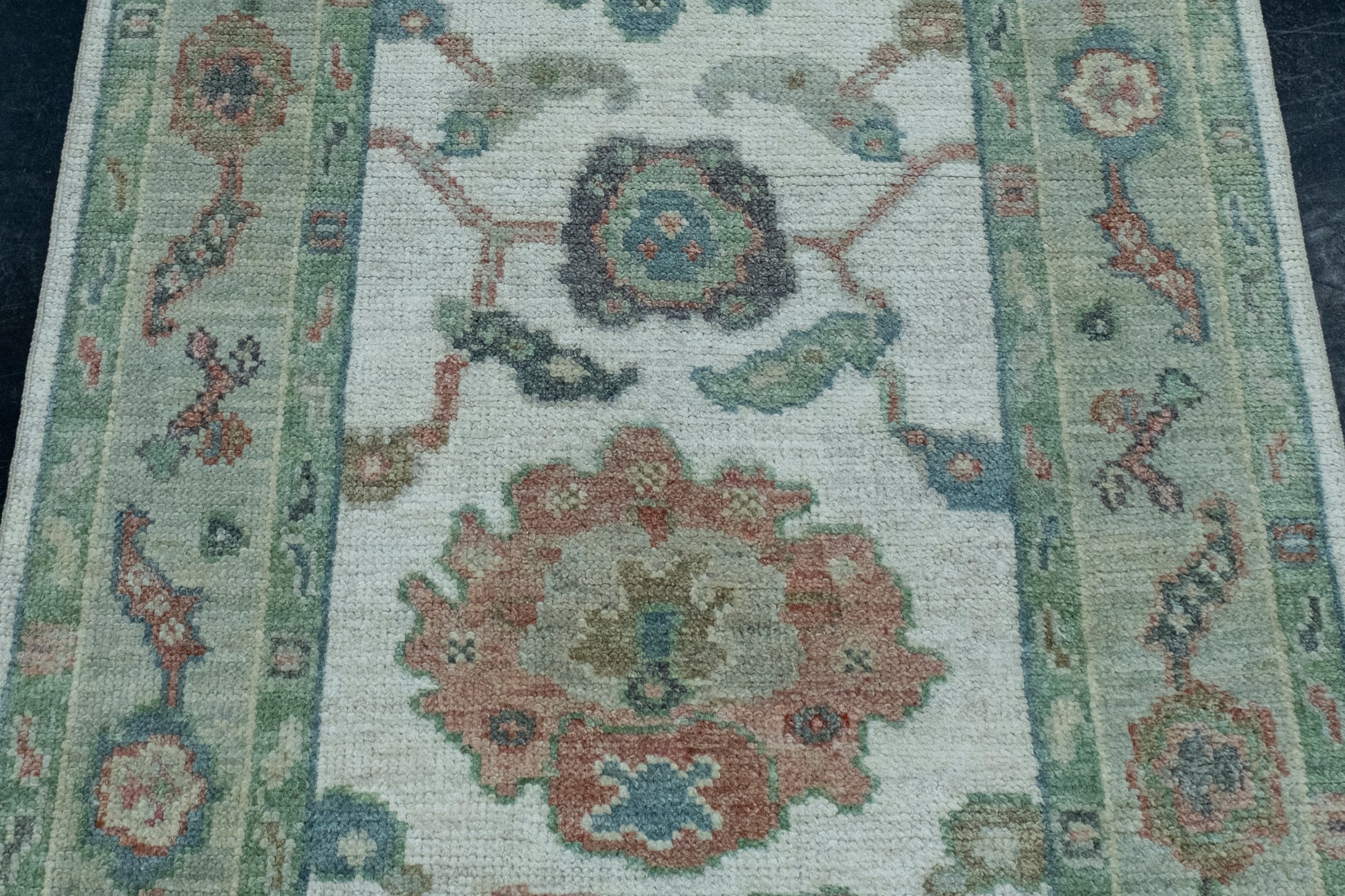 Turkish Oushak Runner Rug 2'10" x 29'1" #17557
