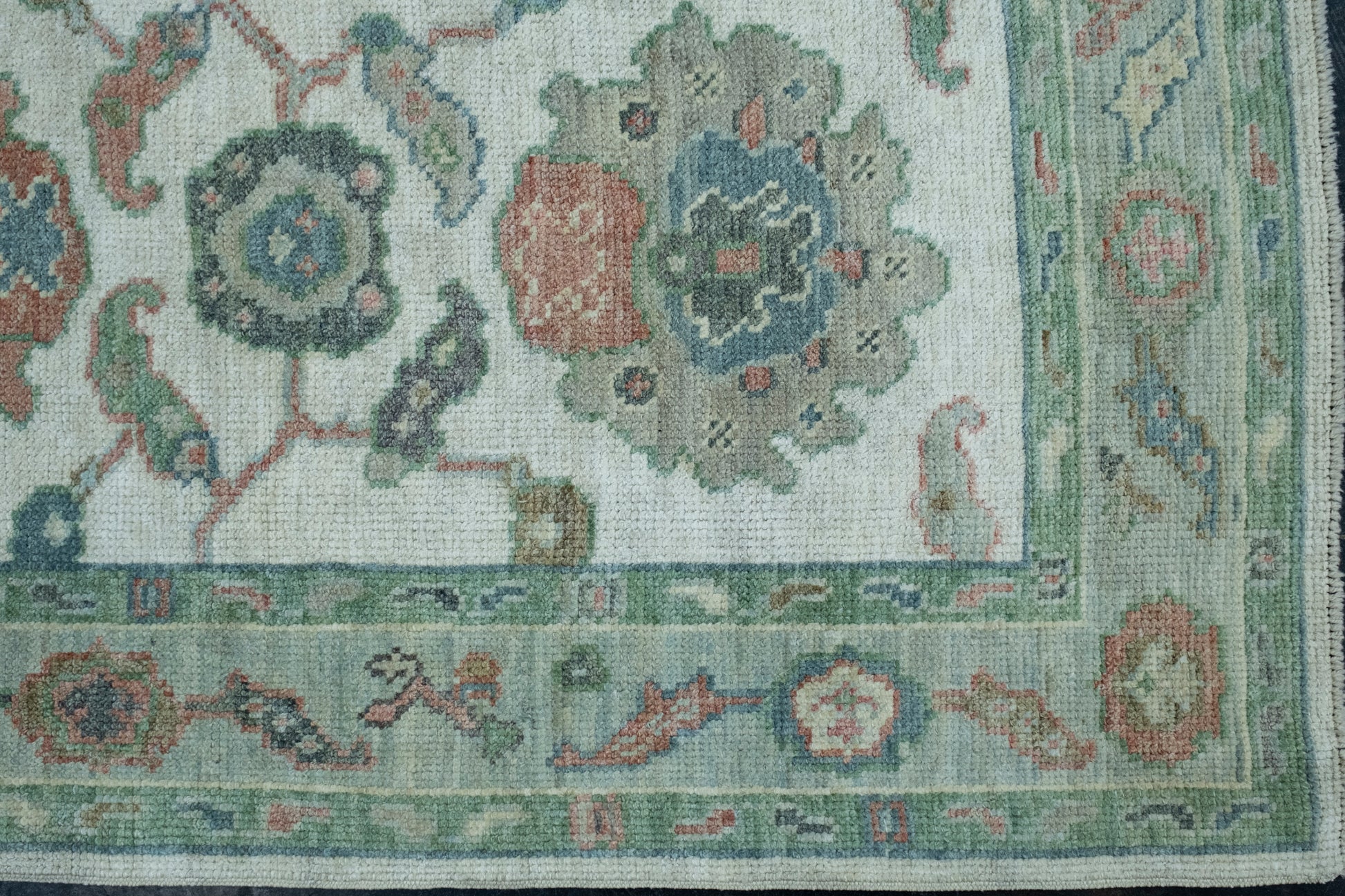 Turkish Oushak Runner Rug 2'10" x 29'1" #17557