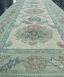 Turkish Oushak Runner Rug 2'10" x 22'7" #17406