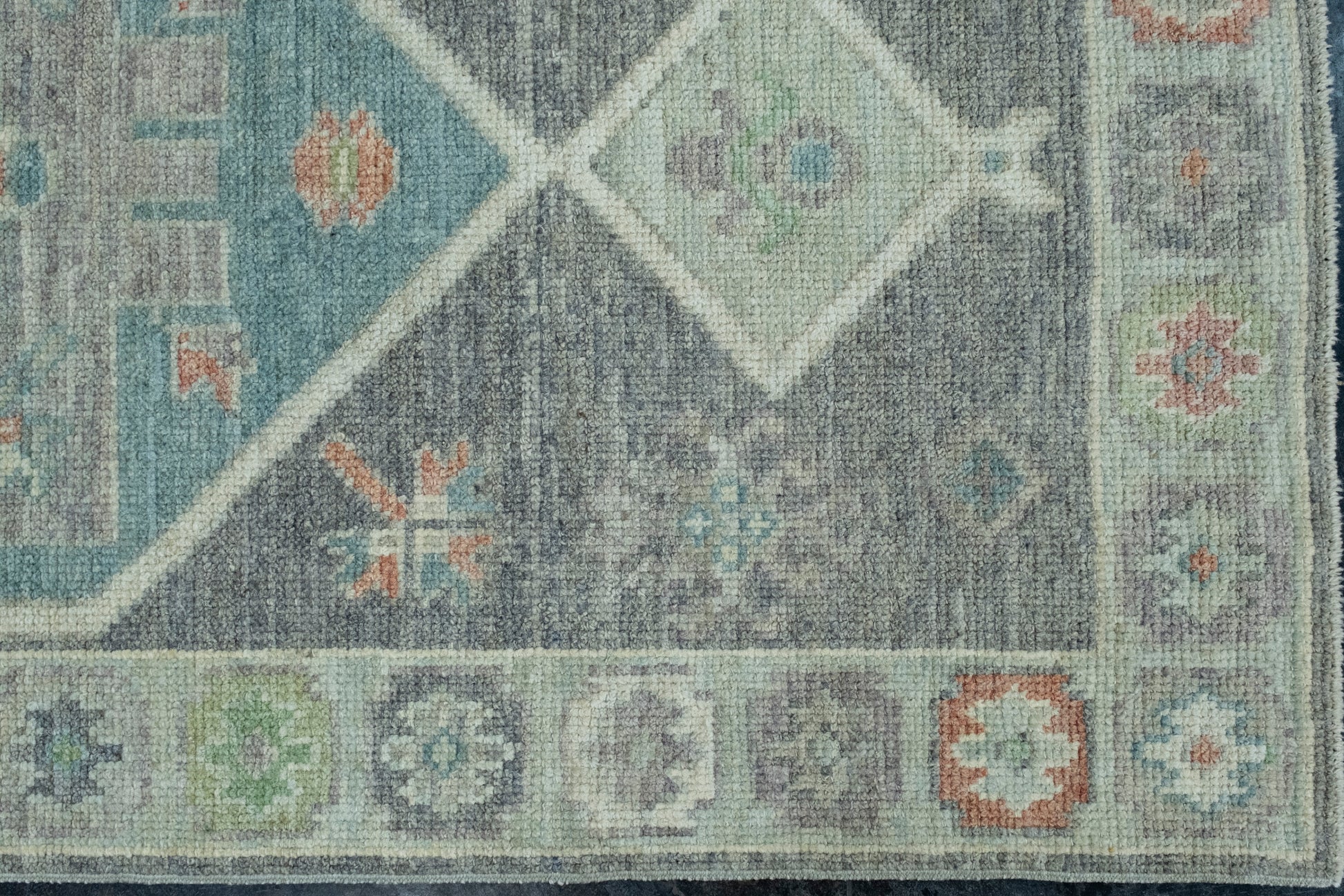 Turkish Oushak Runner Rug 2'10" x 23'7" #17527