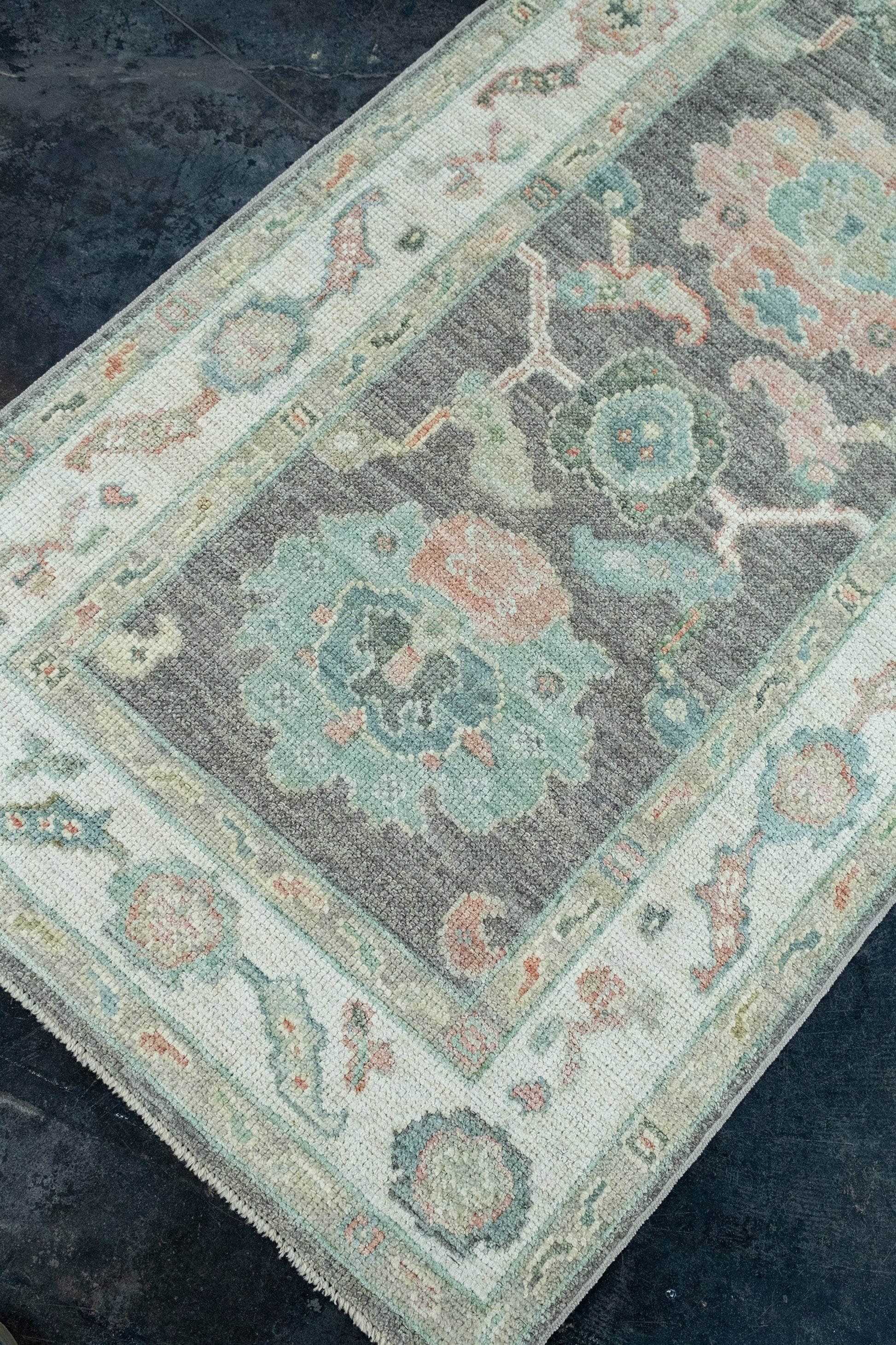 Turkish Oushak Runner Rug 2'10" x 26'6" #17524