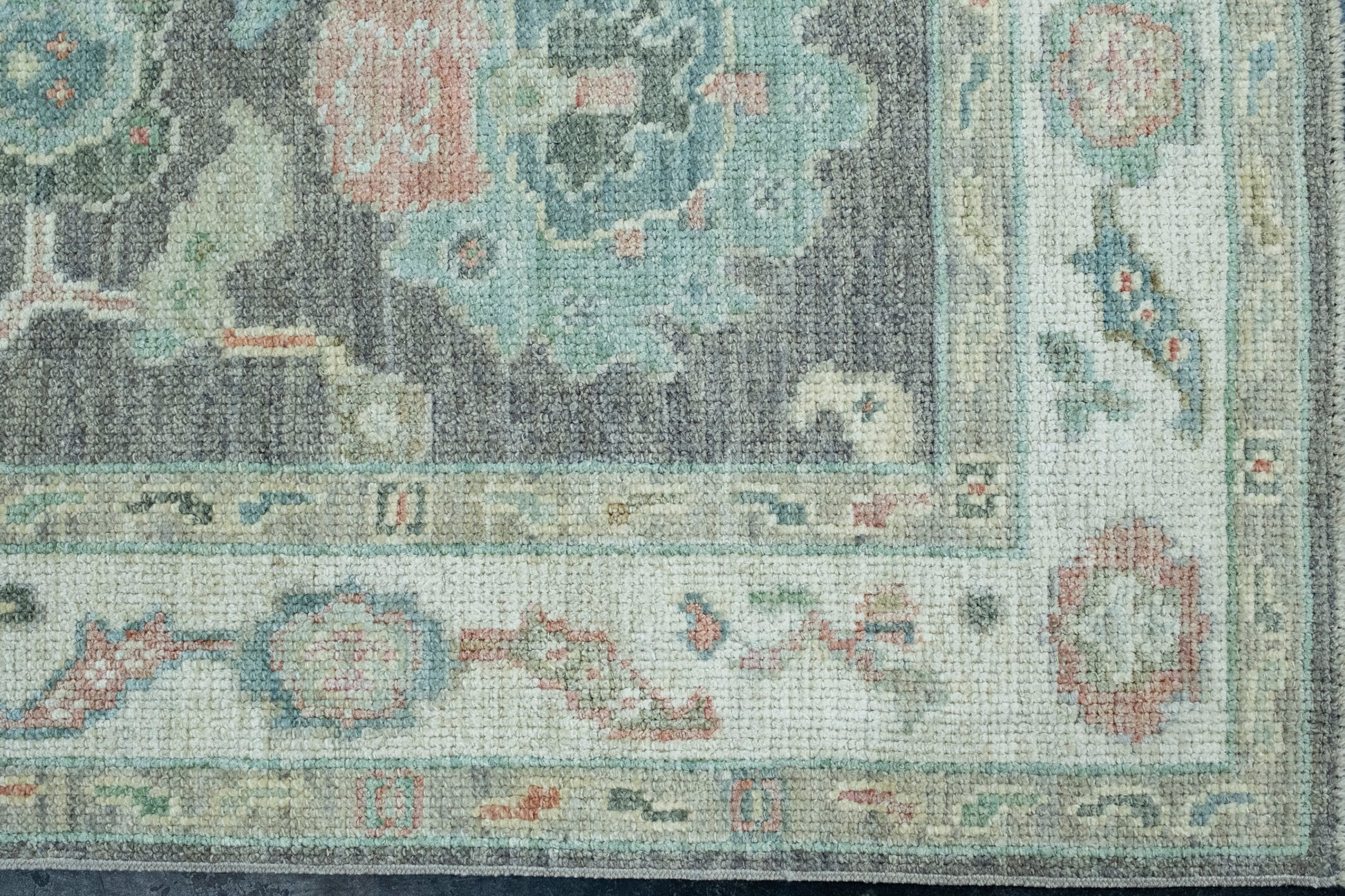 Turkish Oushak Runner Rug 2'10" x 26'6" #17524