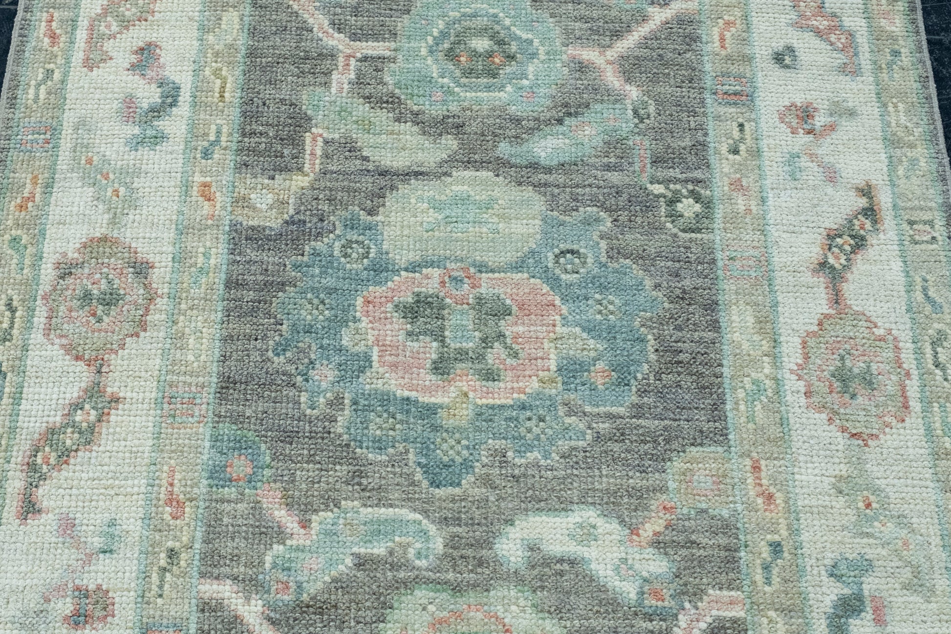 Turkish Oushak Runner Rug 2'10" x 26'6" #17524