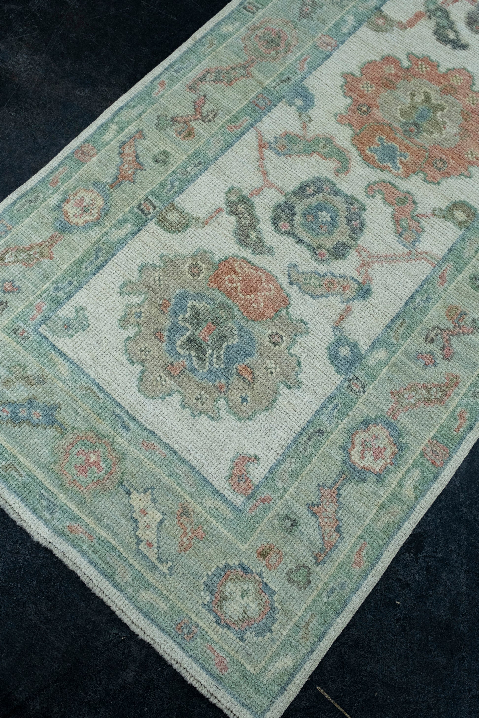 Turkish Oushak Runner Rug 2'9" x 22'4" #17477