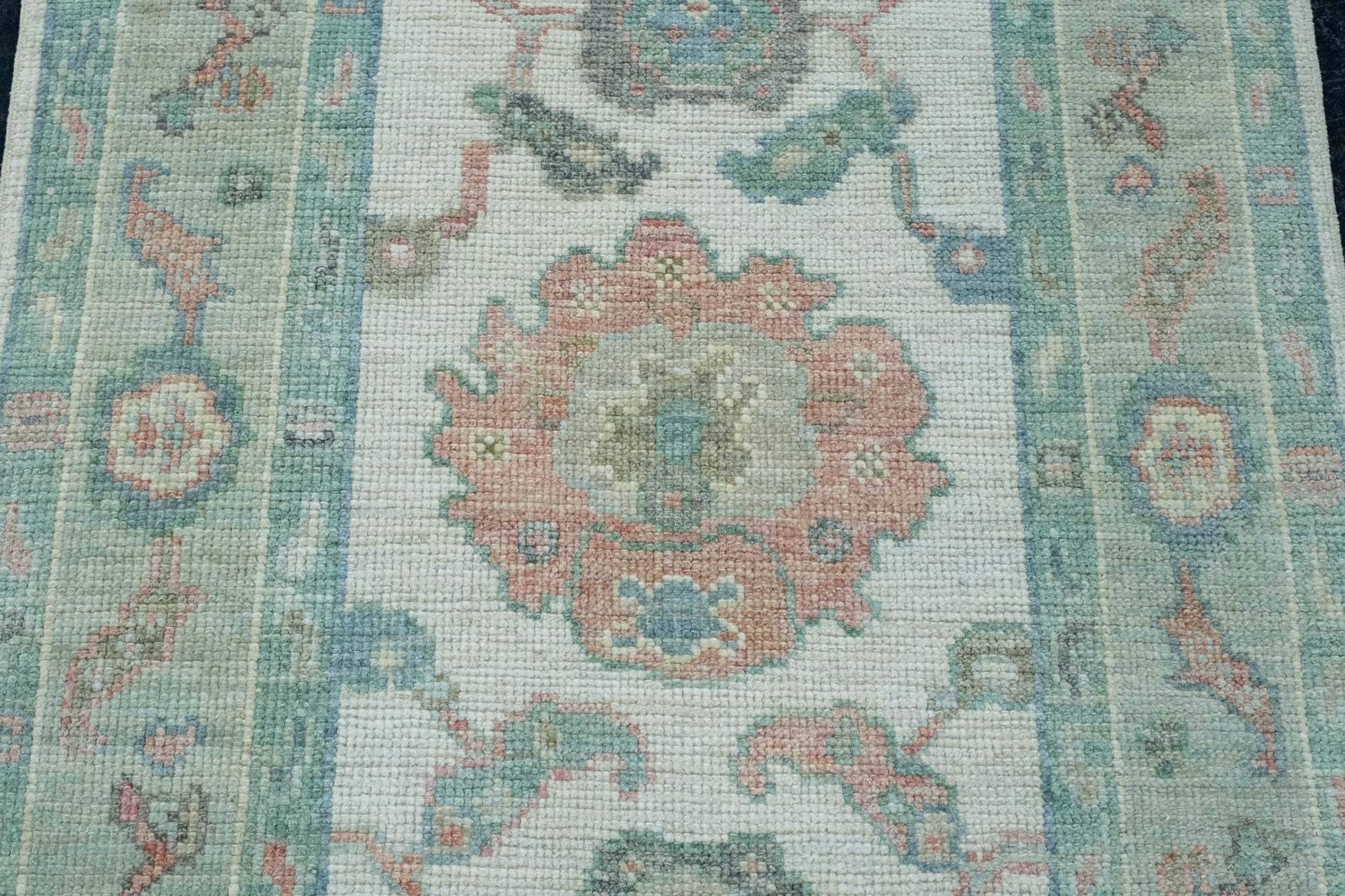 Turkish Oushak Runner Rug 2'9" x 22'4" #17477