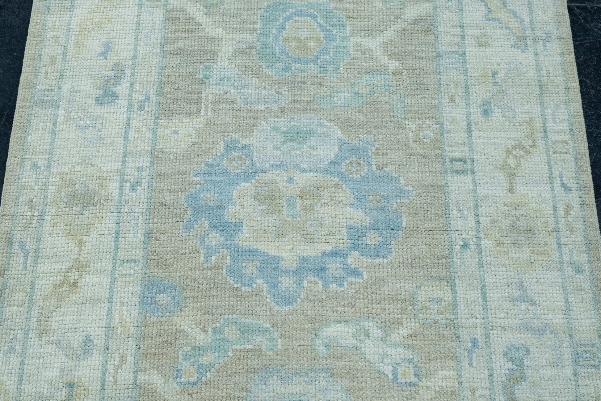 Turkish Oushak Runner Rug 2'9" x 26'5" #17544