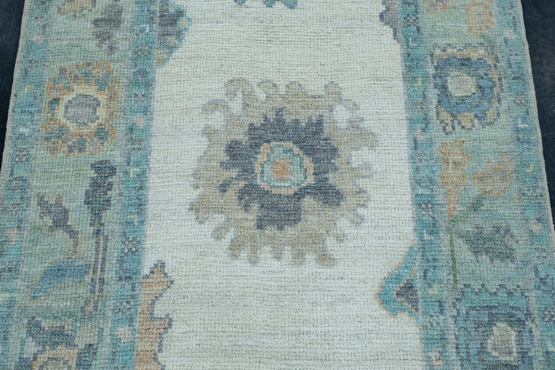 Turkish Oushak Runner Rug 2'9" x 24'4" #17609