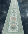 Turkish Oushak Runner Rug 2'10" x 29'5" #17457