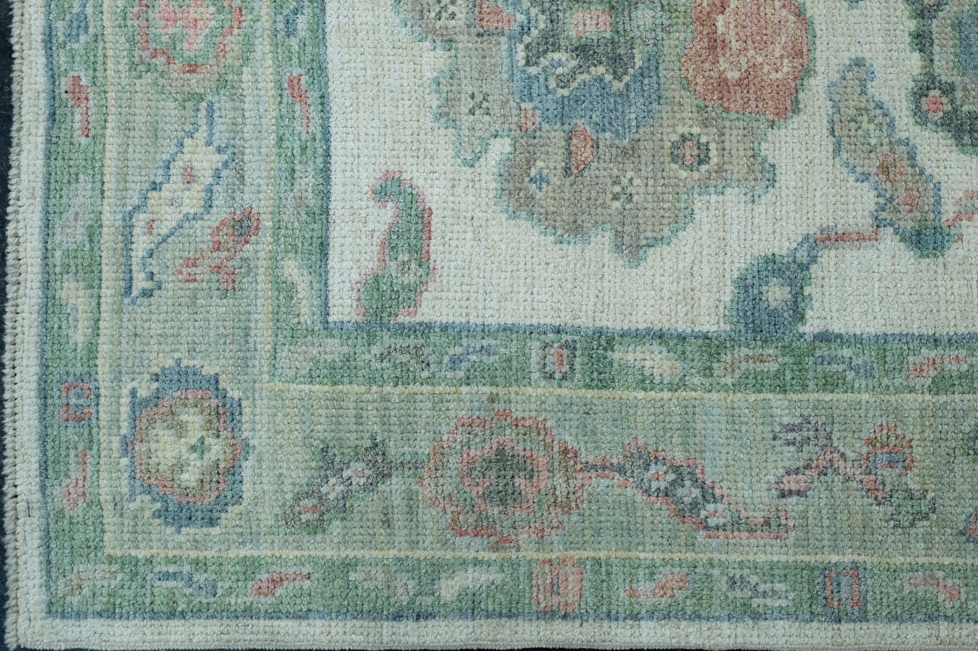Turkish Oushak Runner Rug 2'10" x 29'5" #17457