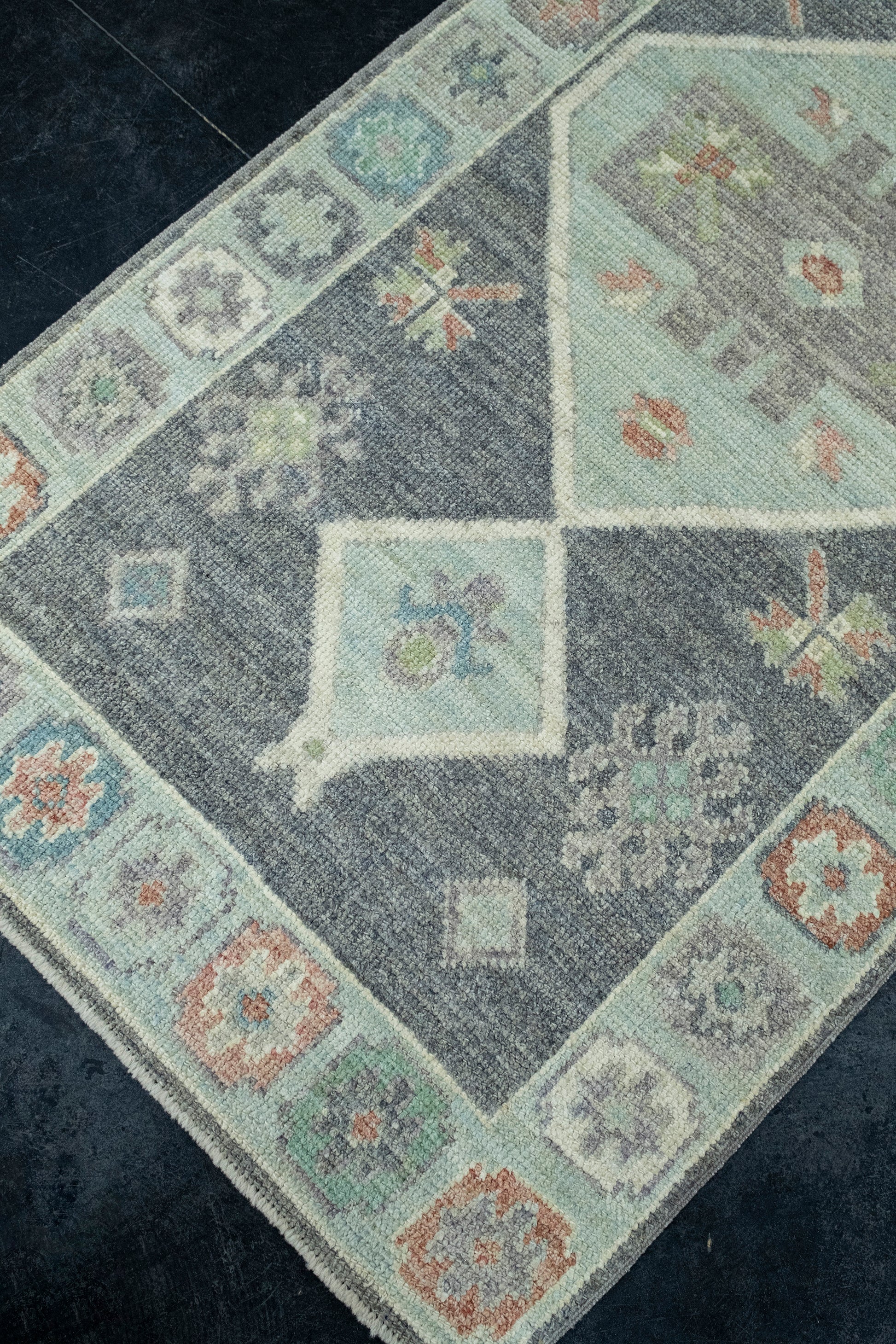 Turkish Oushak Runner Rug 2'11" x 20'3" #17368