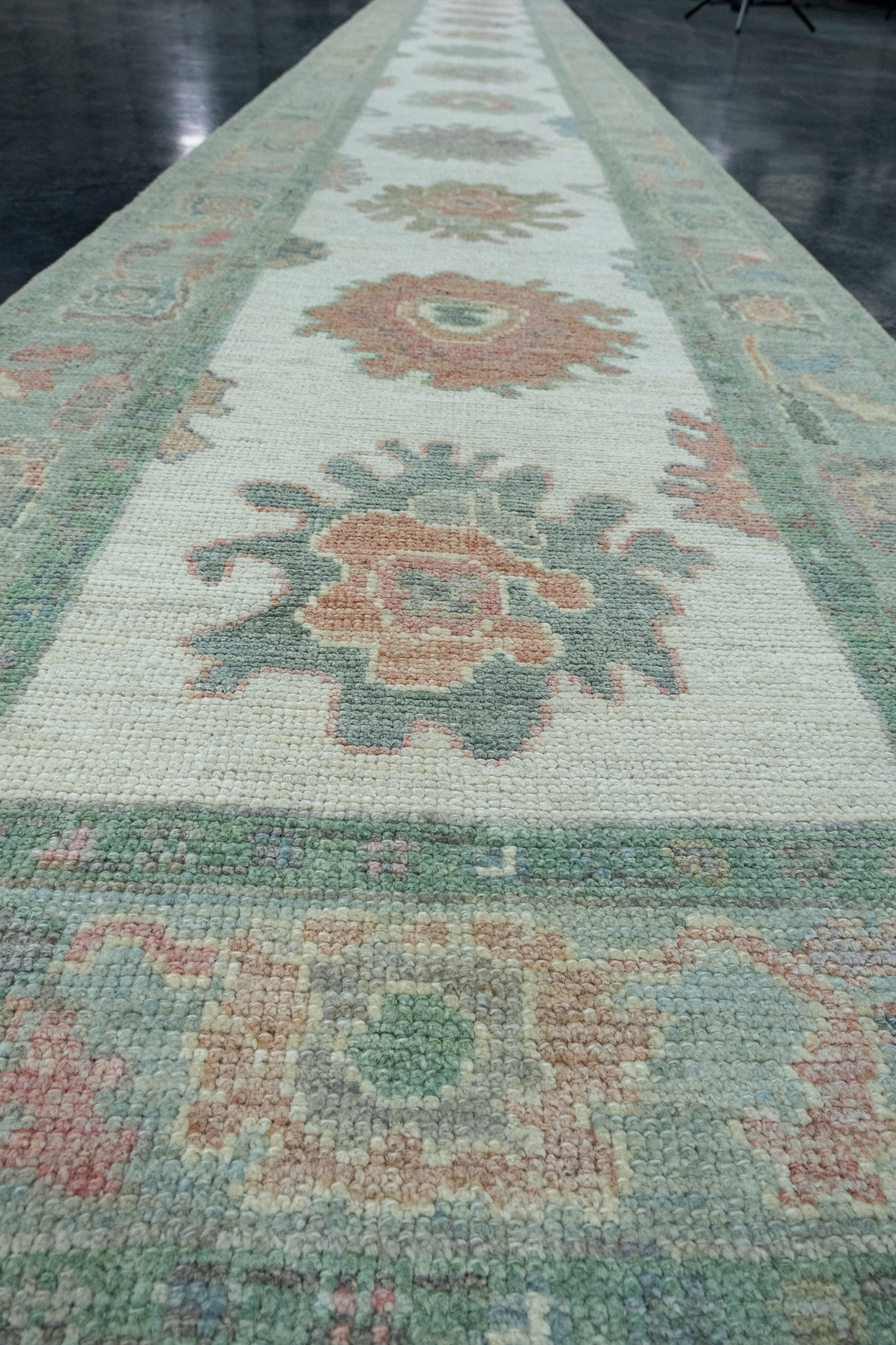 Turkish Oushak Runner Rug 2'10" x 20'6" #17409