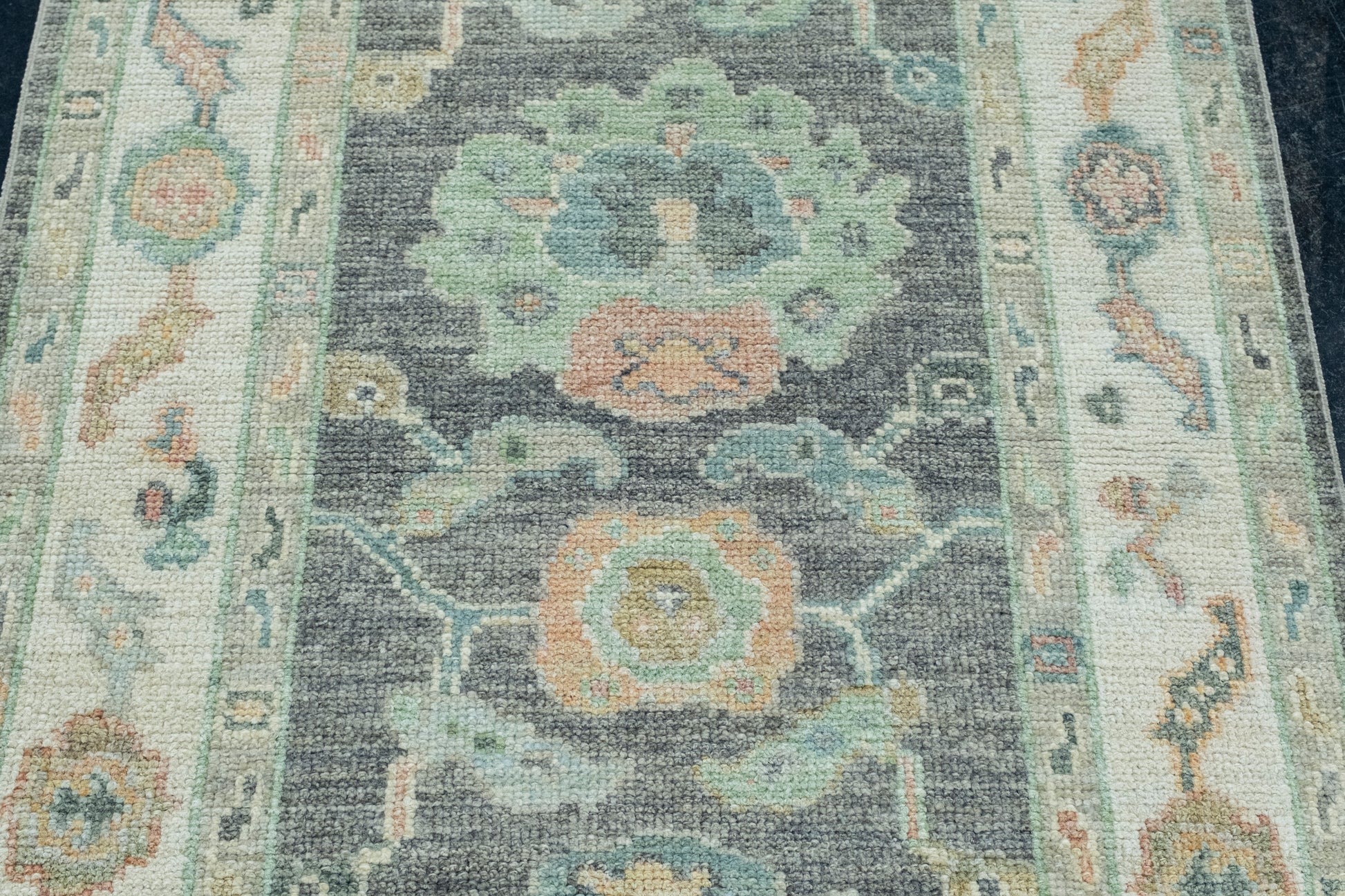Turkish Oushak Runner Rug 2'11" x 20'9" #17225