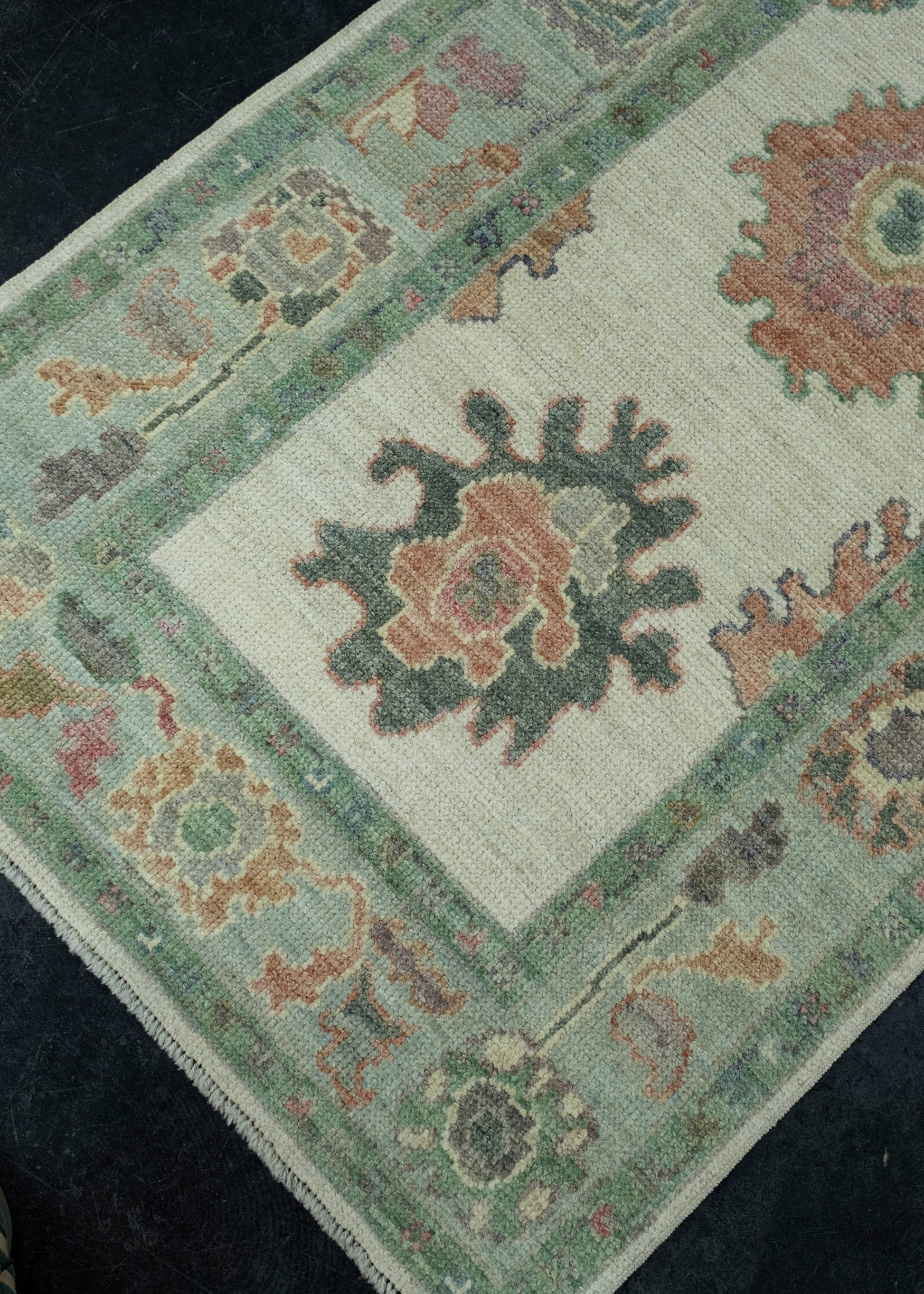 Turkish Oushak Runner Rug 2'11" x 20'8" #17512