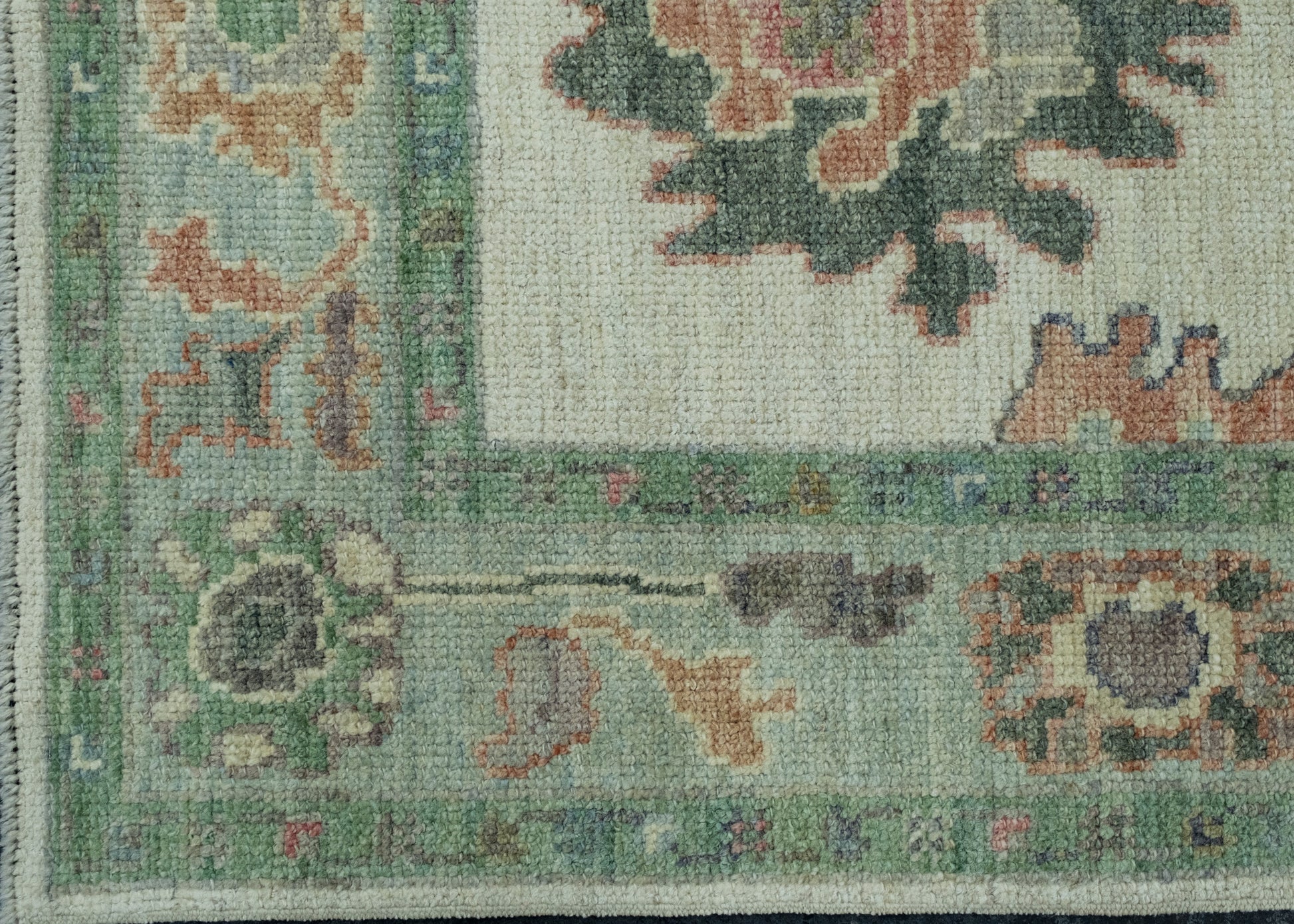 Turkish Oushak Runner Rug 2'11" x 20'8" #17512