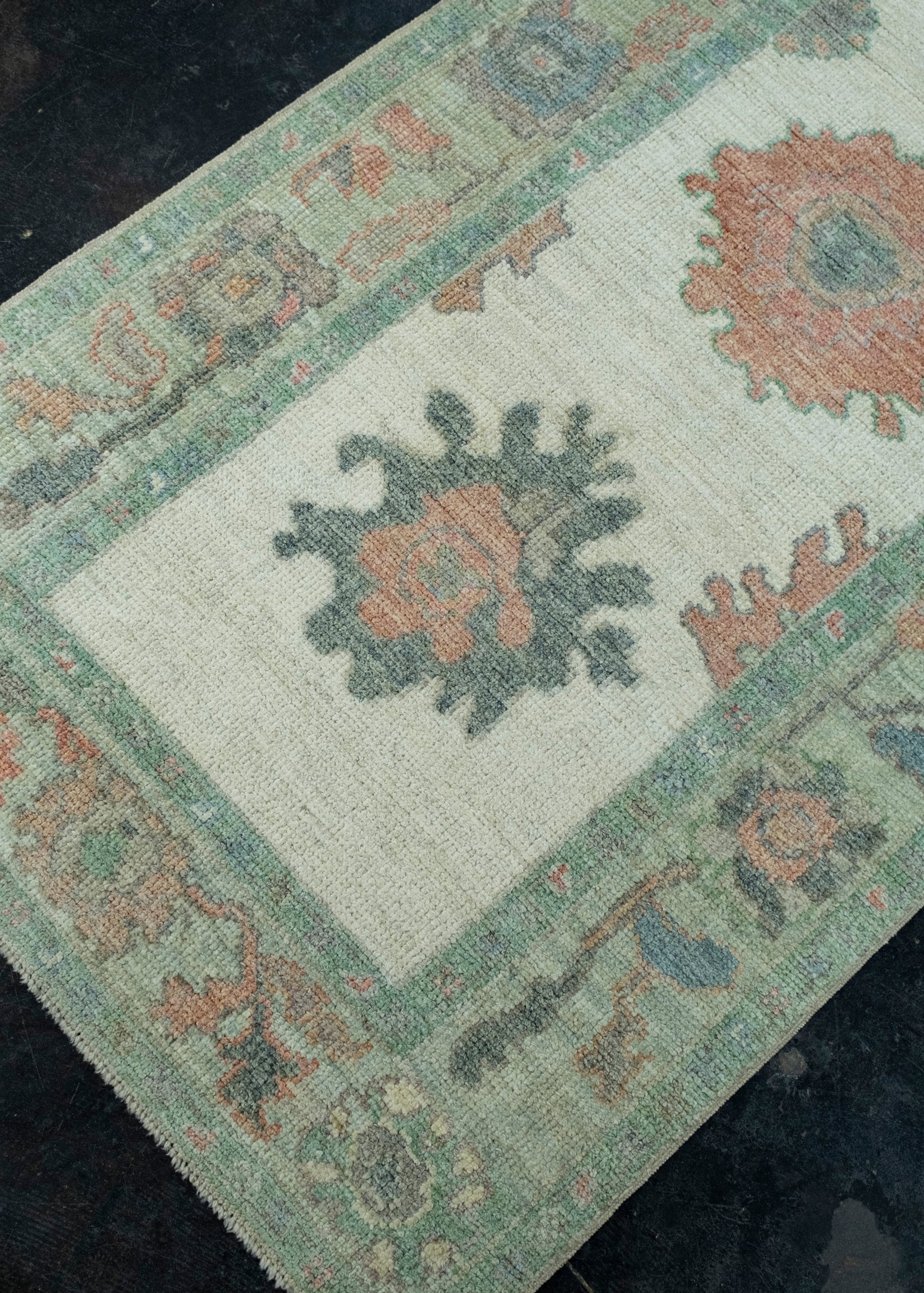 Turkish Oushak Runner Rug 2'11" x 28'9" #17459