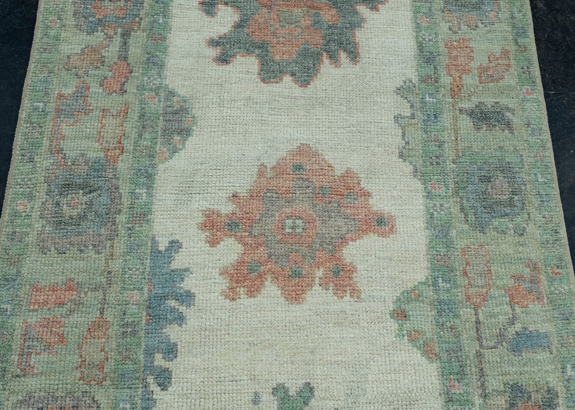 Turkish Oushak Runner Rug 2'11" x 28'9" #17459