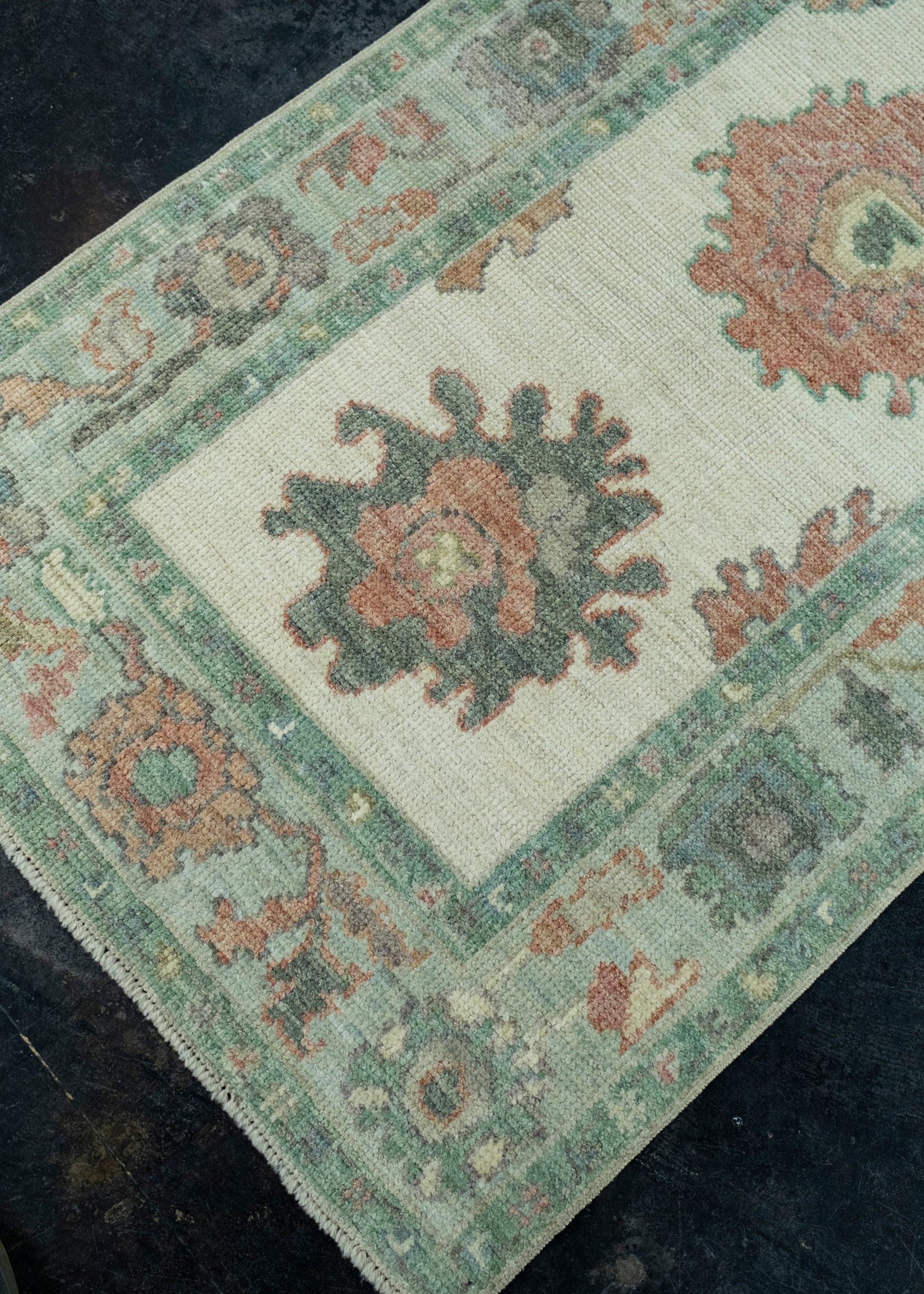 Turkish Oushak Runner Rug 2'9" x 26'8" #17530