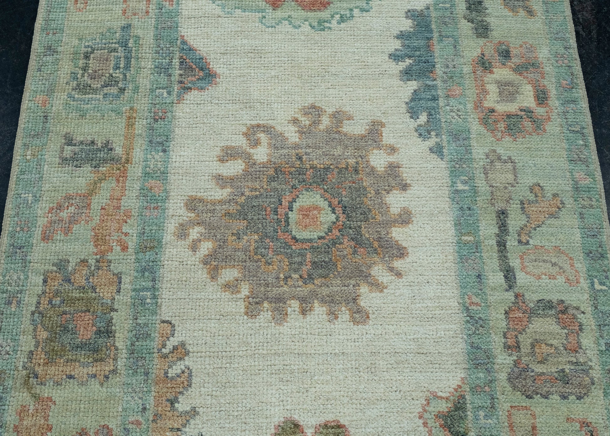 Turkish Oushak Runner Rug 2'10" x 16'6" #17460