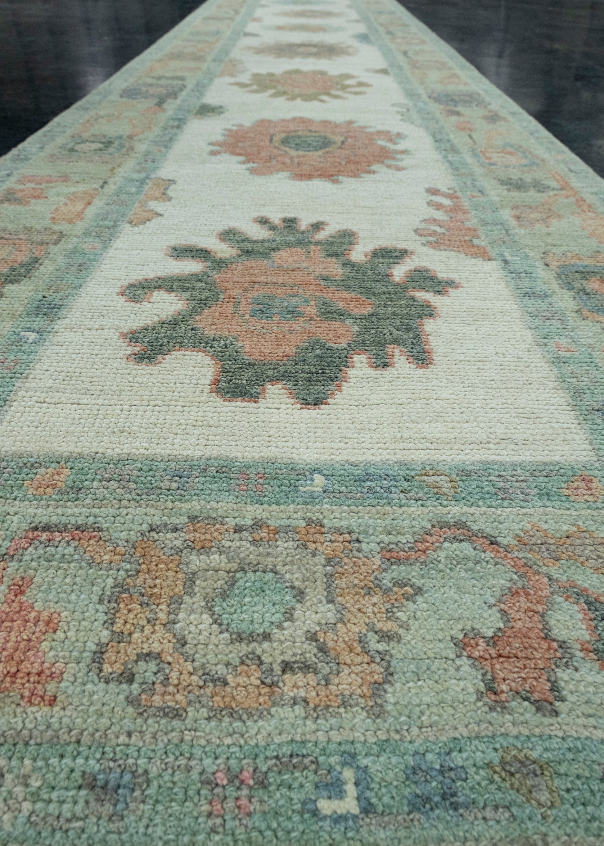 Turkish Oushak Runner Rug 2'10" x 16'6" #17460