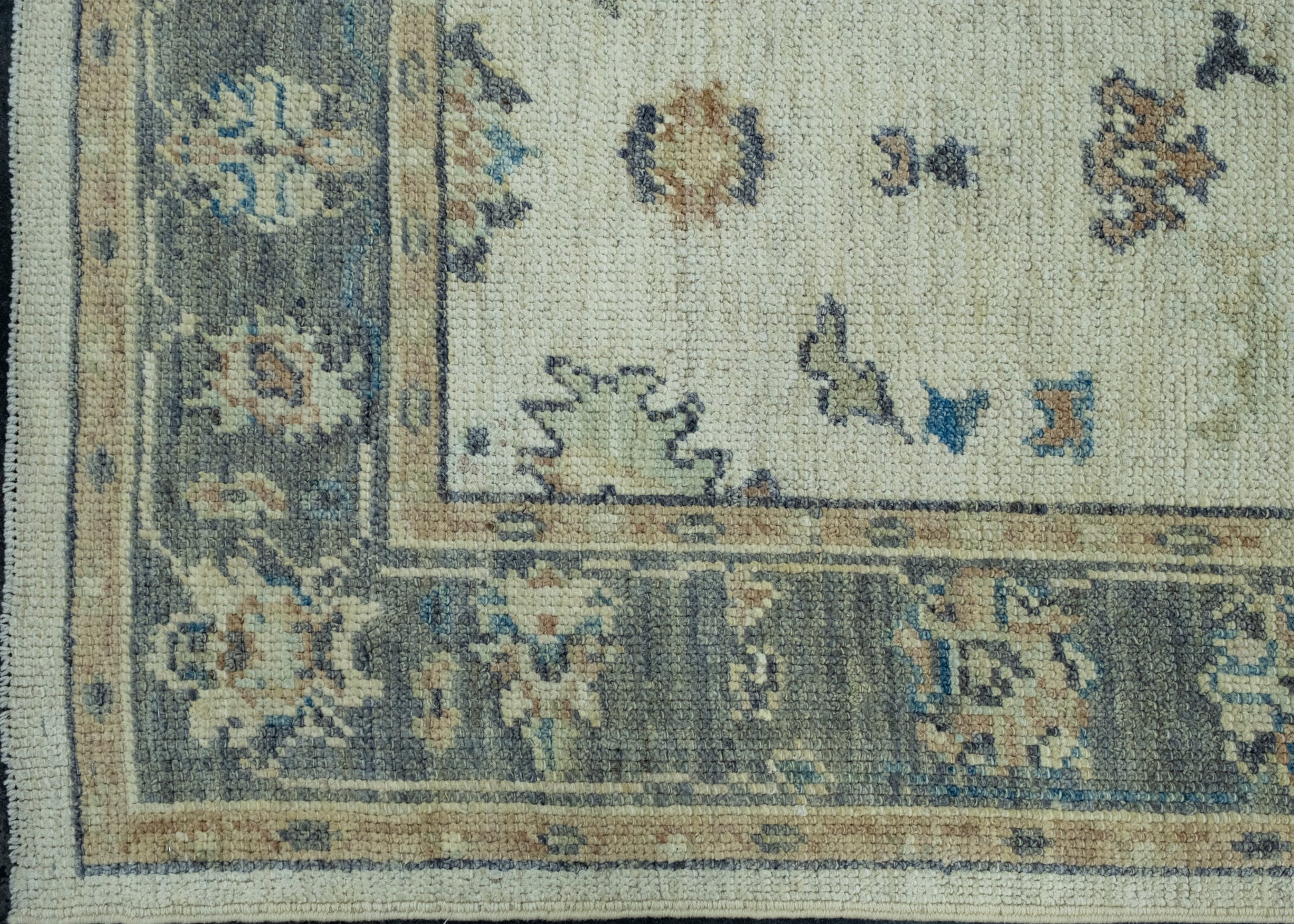 Turkish Oushak Runner Rug 2'9" x 16'3" #17722