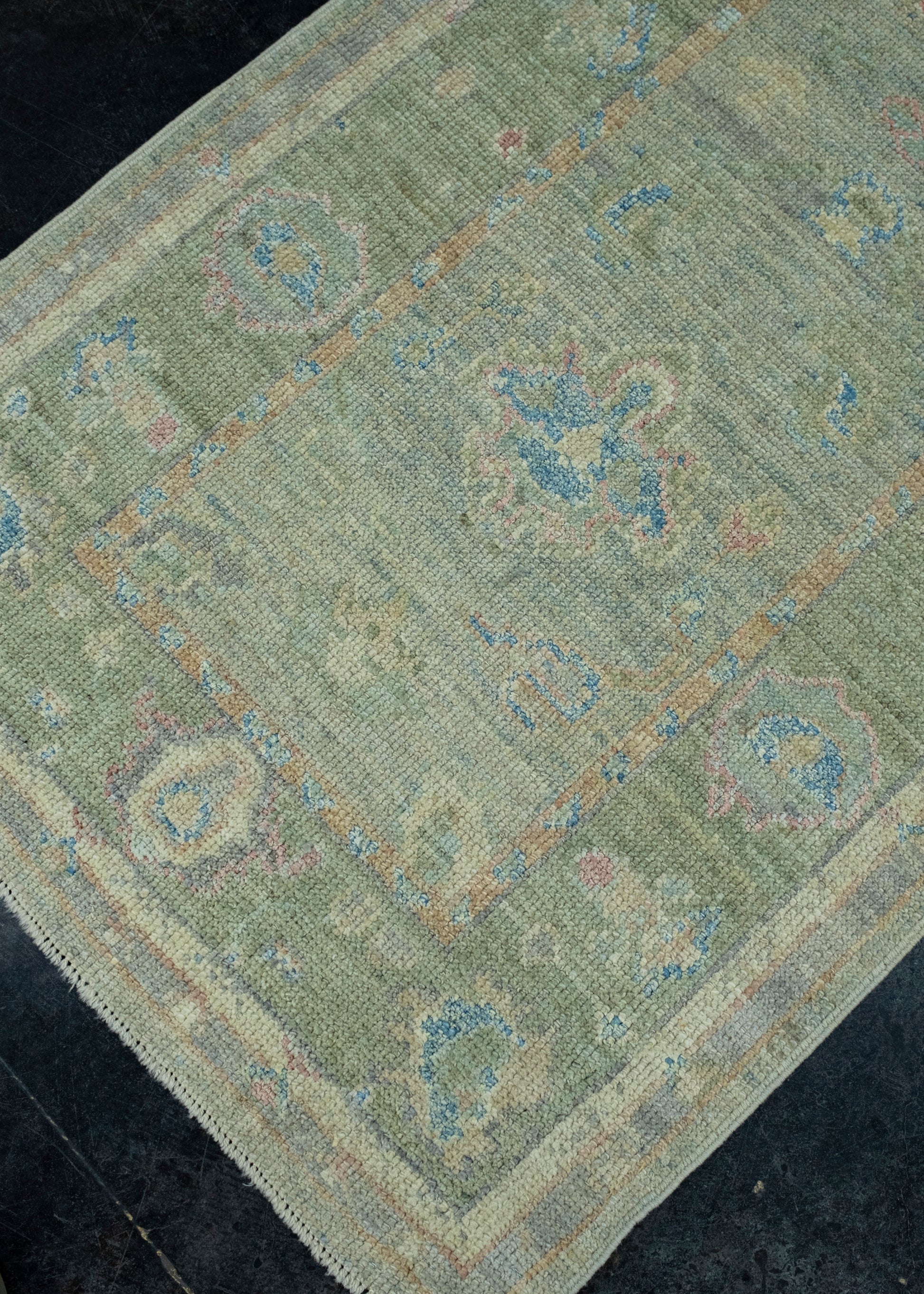 Turkish Oushak Runner Rug 2'11" x 16' #17941