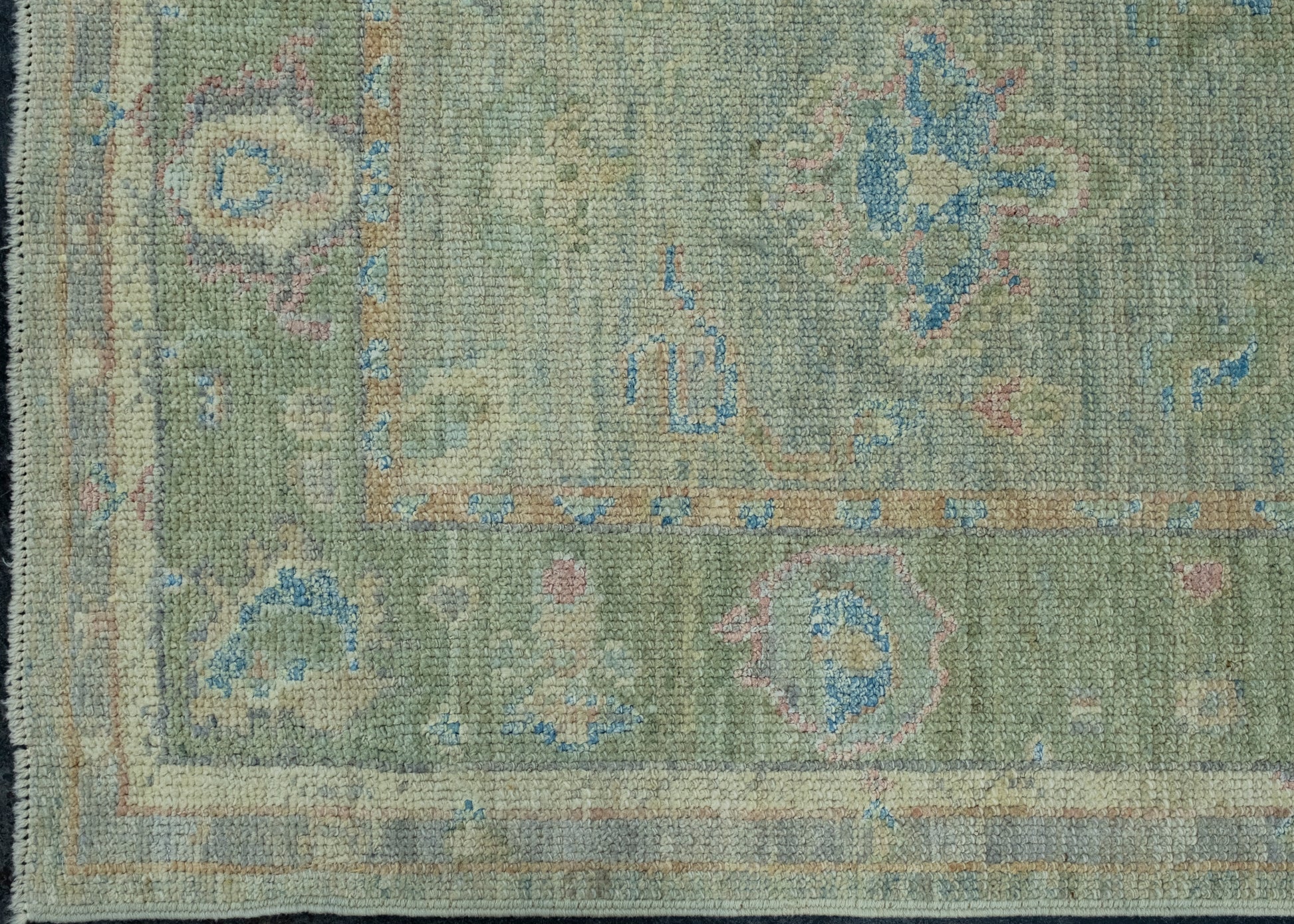Turkish Oushak Runner Rug 2'11" x 16' #17941
