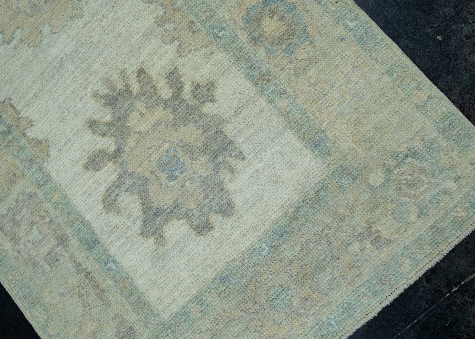 Turkish Oushak Runner Rug 2'10" x 16'6" #17301