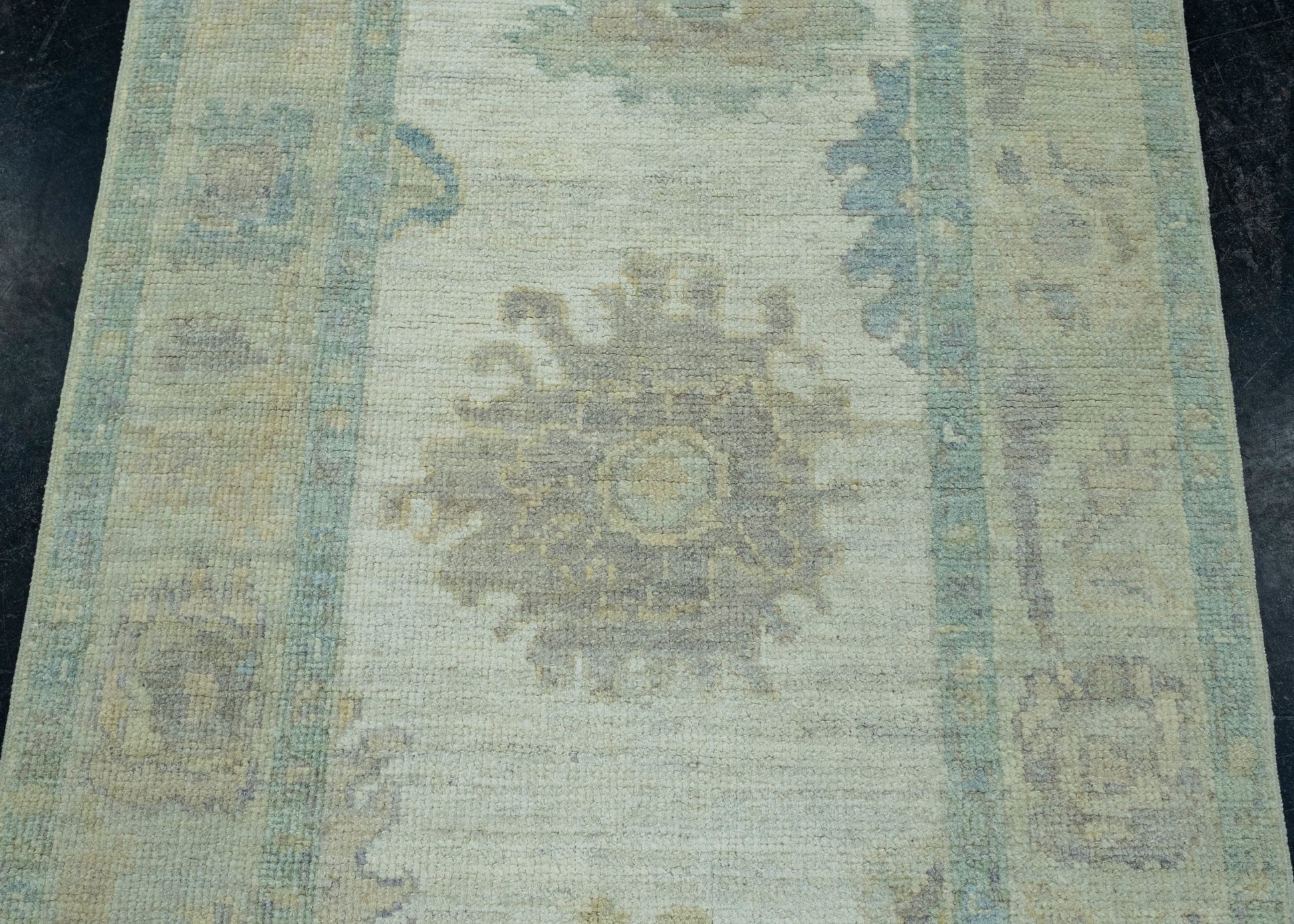 Turkish Oushak Runner Rug 2'10" x 16'6" #17301