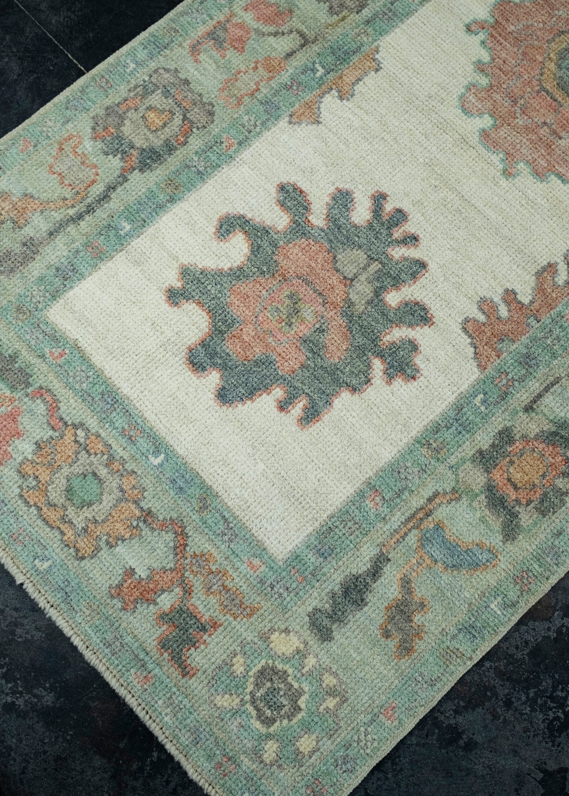 Turkish Oushak Runner Rug 2'10" x 18'9" #17360