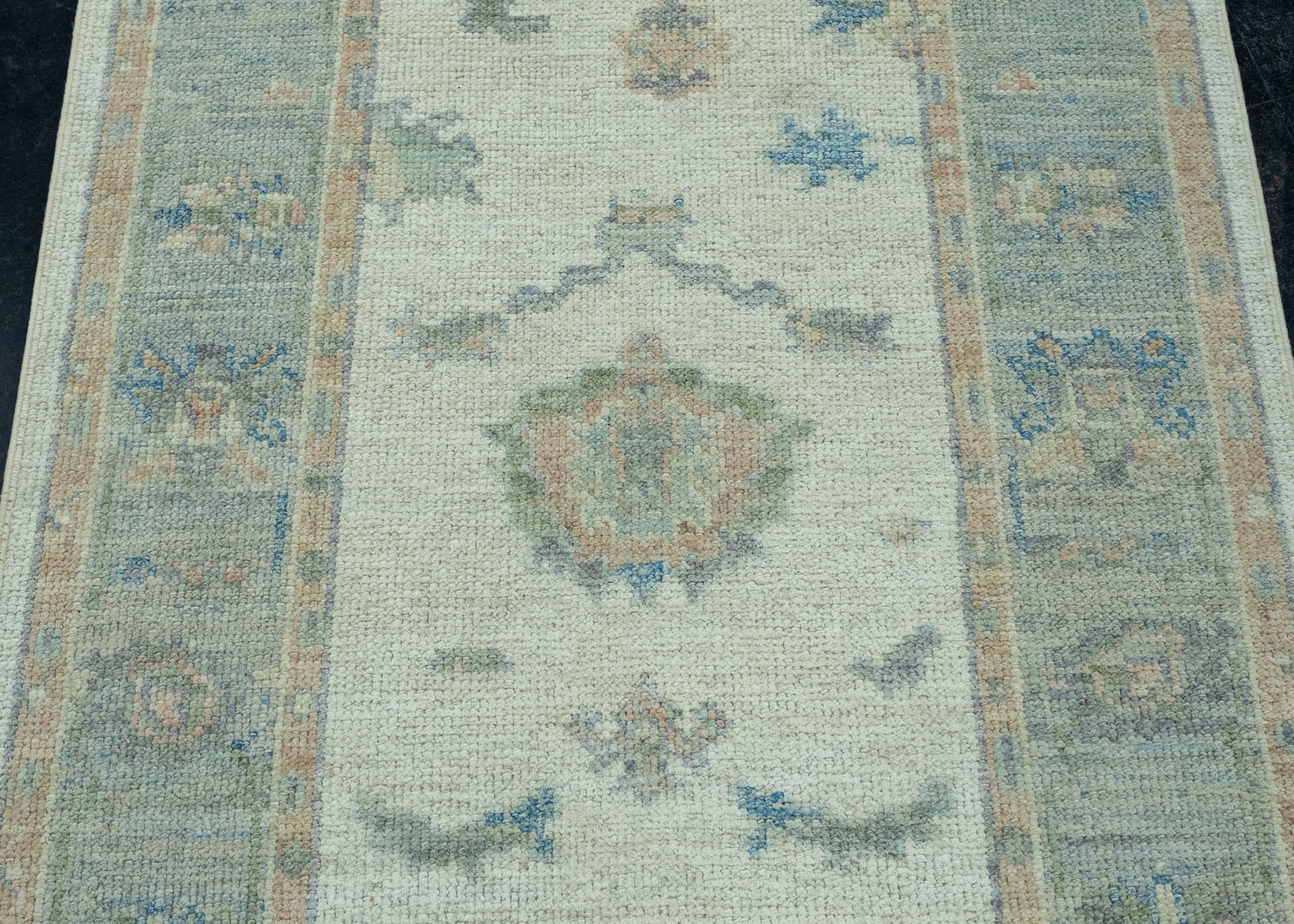 Turkish Oushak Runner Rug 2'11" x 16'1" #17910